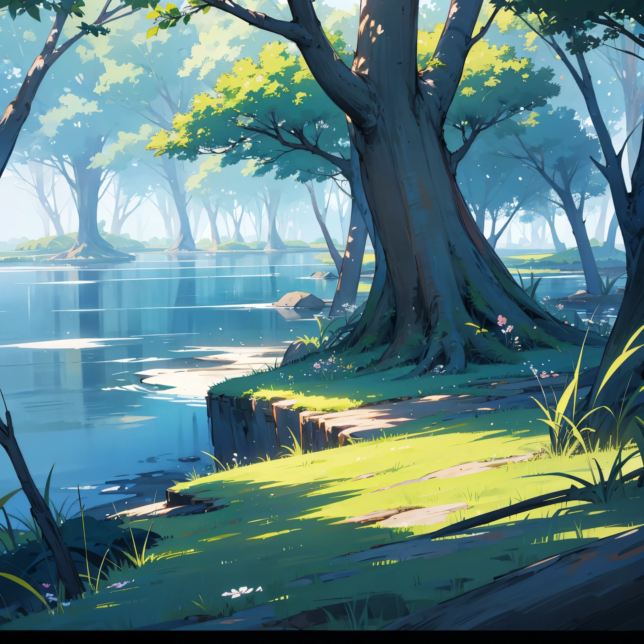 anime based beautiful nature