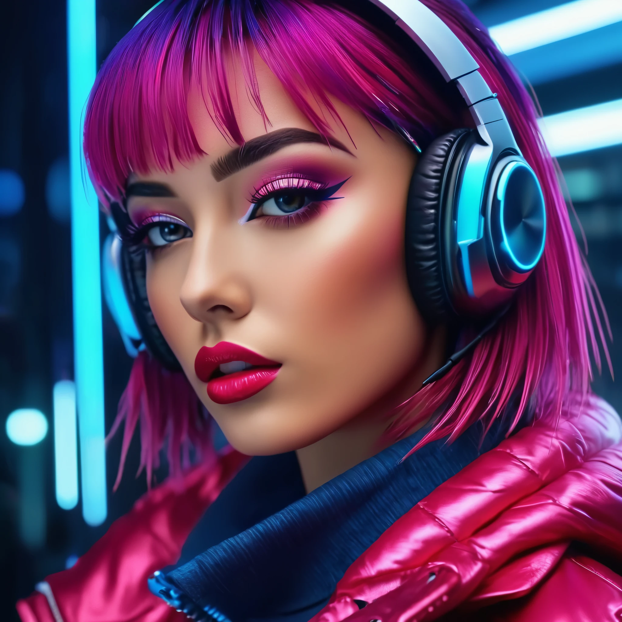 create an image demonstrating the style of ((Cyber Stylin)) style, hyper realism, 8k high definition, vibrant colors, sharp focus, insanely detailed