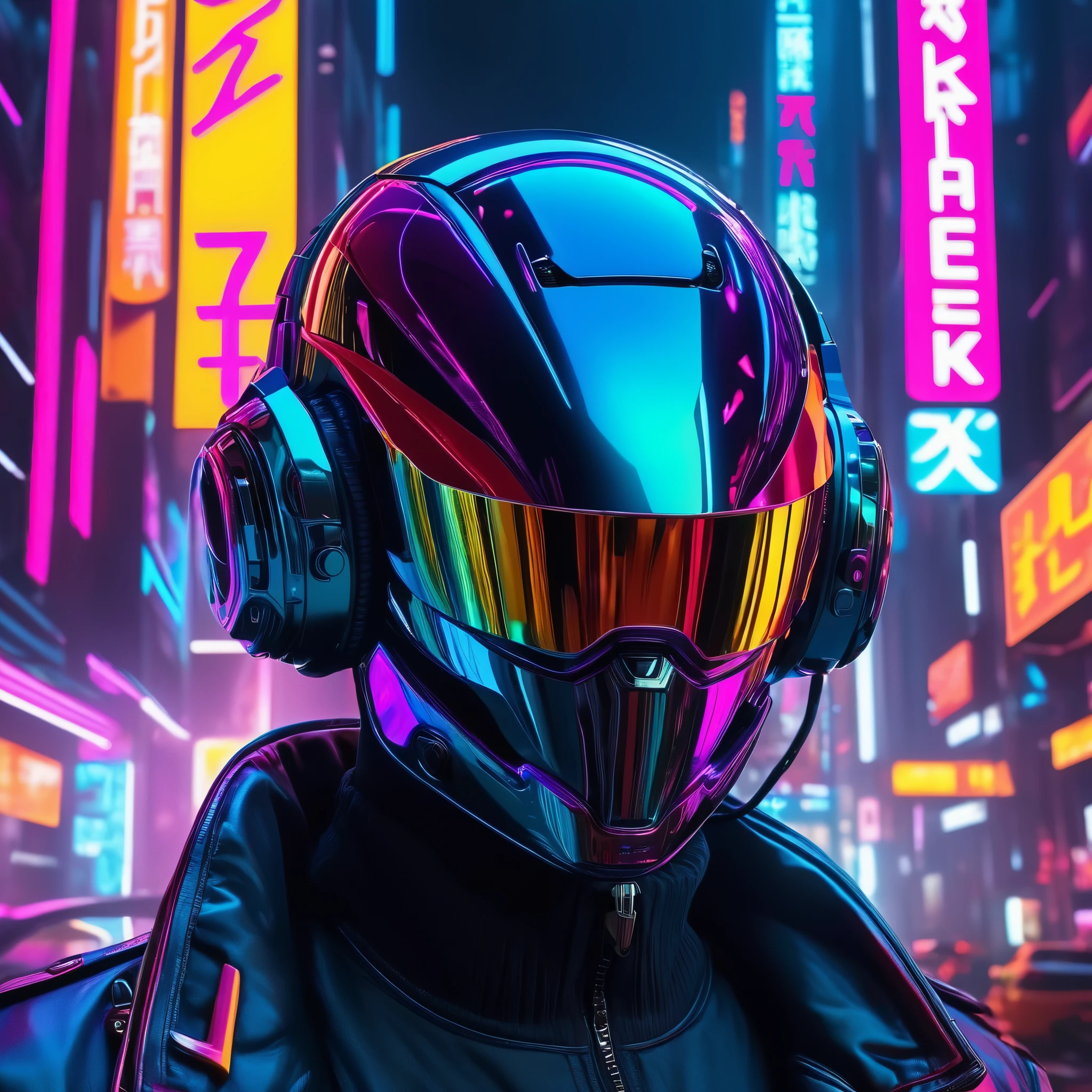 create an image demonstrating the style of ((Cyberfunk)) style, hyper realism, 8k high definition, vibrant colors, sharp focus, insanely detailed
