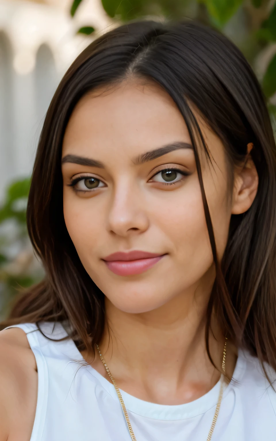 Foto de selfie, foto frontal, Linda morena caucasiana com mechas azuis no cabelo usando uma Foto de selfie, tronco, Sozinho, usando top curto, ao ar livre, (dia), Buildings, Vida real nature, estrelas, Lua, altamente detalhado, 22 anos de idade, , Copos D , rosto inocente, cabelos ondulados naturais, olhos azuis, high resolution, obra de arte, melhor qualidade, detalhes altos e intrincados, altamente detalhado, sharp focus, pele detalhada, textura de pele realista, textura, olhos detalhados, profissional, 4k, sorriso charmoso, filmado em canon, 85mm, Profundidade superficial de campo, Cores Kodak Vision, corpo em forma perfeita , extremamente detalhado, fotografia_\(ultra\), fotorrealista, Realista, Post-processing, maximum details, rugosidade, Vida real, ultra realistic, fotorrealismo, fotografia, 8k HD, fotografia, peituda