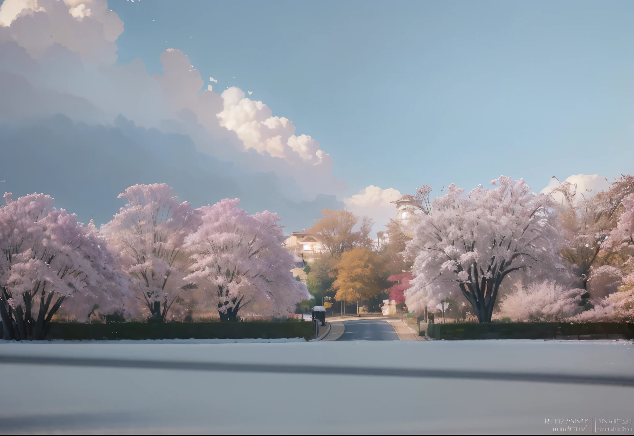 Boulevard with lilac bushes modelshoot style, (extremely detailed CG unity 8k wallpaper), photo beautiful artwork in the world, professional majestic oil painting, Atey Ghailan, Studio Ghibli, Jeremy Mann, Greg Manchess, Antonio Moro, trending on ArtStation, trending on CGSociety, trending on DevianAtr, Intricate, High Detail, Sharp focus, dramatic, friendly and warm mood, welcoming, extremely detailed painting, by greg rutkowski and by henry justice ford and by steve henderson, trending on artstation, by rhads, andreas rocha, rossdraws, makoto shinkai, laurie greasley, lois van baarle, ilya kuvshinov and greg rutkowski