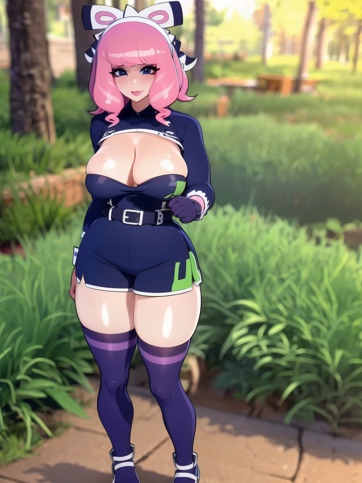 (8k, RAW photos, top quality, masterpiece: 1.2), (High Quality), ray tracing, HDR, (High Details), (Face detail), (Shadow Detail), (amplected), stylized blush, 3d, 3d render, 1girl, solo, masterpiece, best quality, high quality, highres, 4K, beautiful eyes, lip gloss, makeup, woman, detailed, cleavage, thick thighs, 1girl, solo, masterpiece, best quality, high quality, highres, 4K, klara, cowgirl outfit,