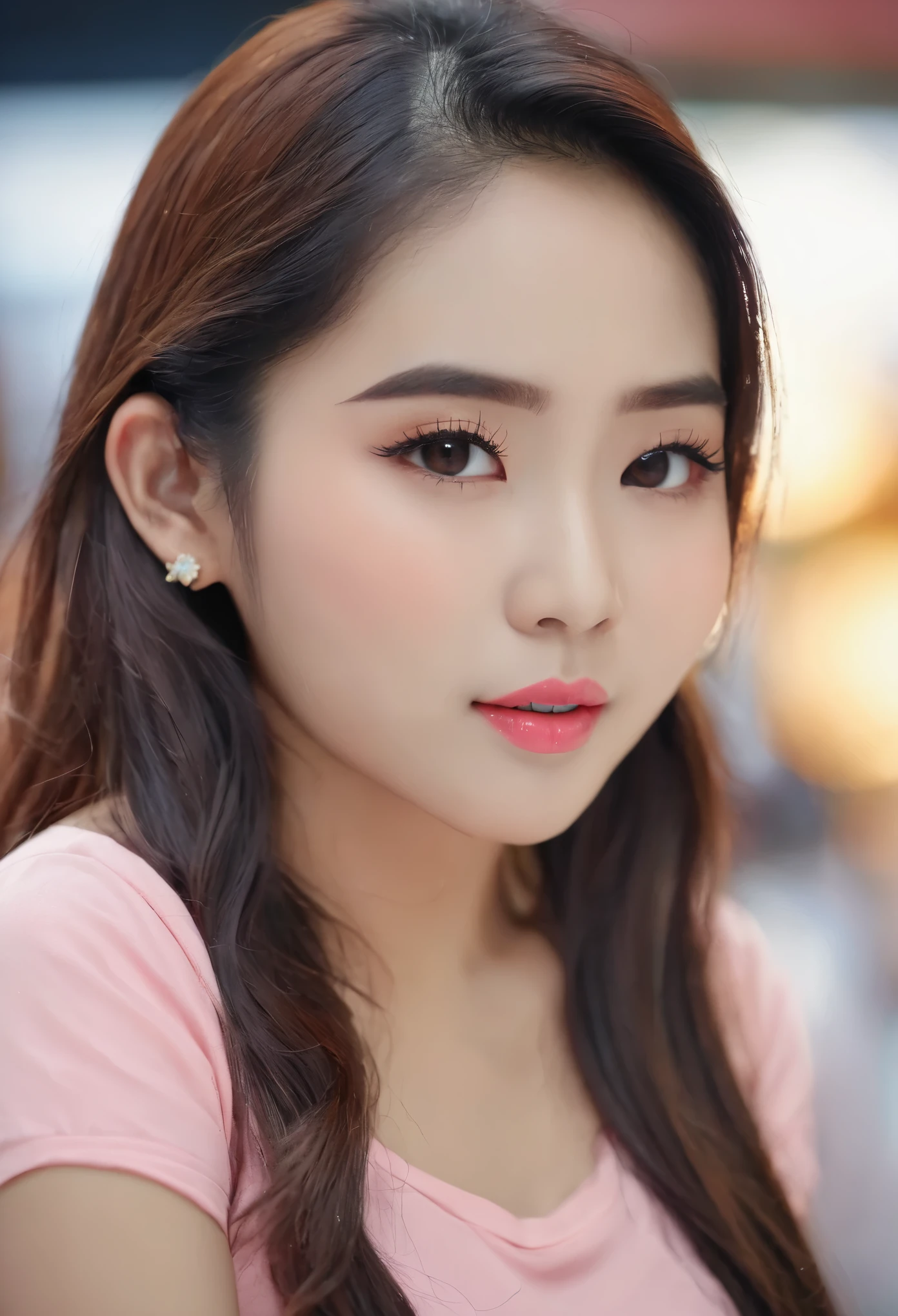 kualitas terbaik, mahakarya, highres, 1girl, blush, (senyum menggoda: 0,8), pupil berbentuk bintang, cina cheongsham biru, hiasan rambut, kalung, perhiasan, Wajah cantik, upon_body, efek tyndall, fotorealistik, studio gelap, pencahayaan pelek, pencahayaan dua nada, (kulit detail tinggi: 1.2), 8k UHD, DSLR, pencahayaan lembut, kualitas tinggi, pencahayaan volumetrik, candid, Foto, resolusi tinggi, 4k, 8k, Bokeh