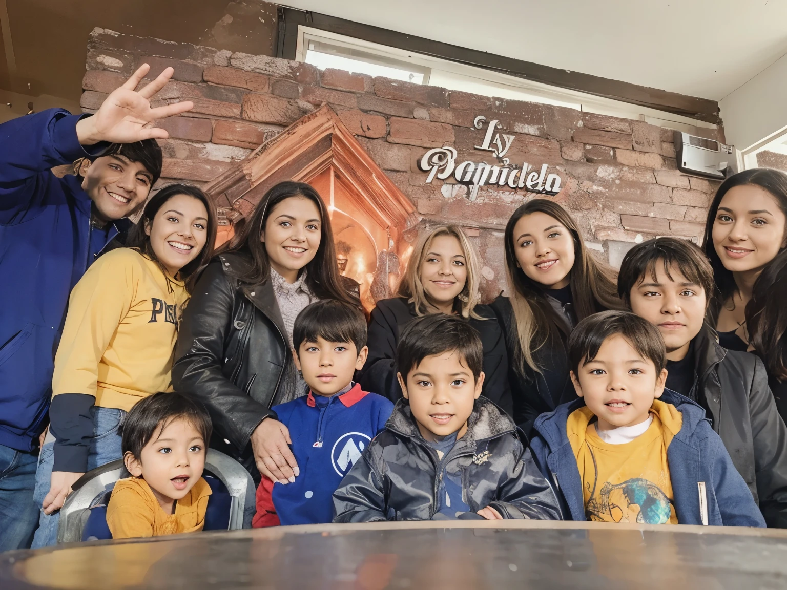 A big family in the hell