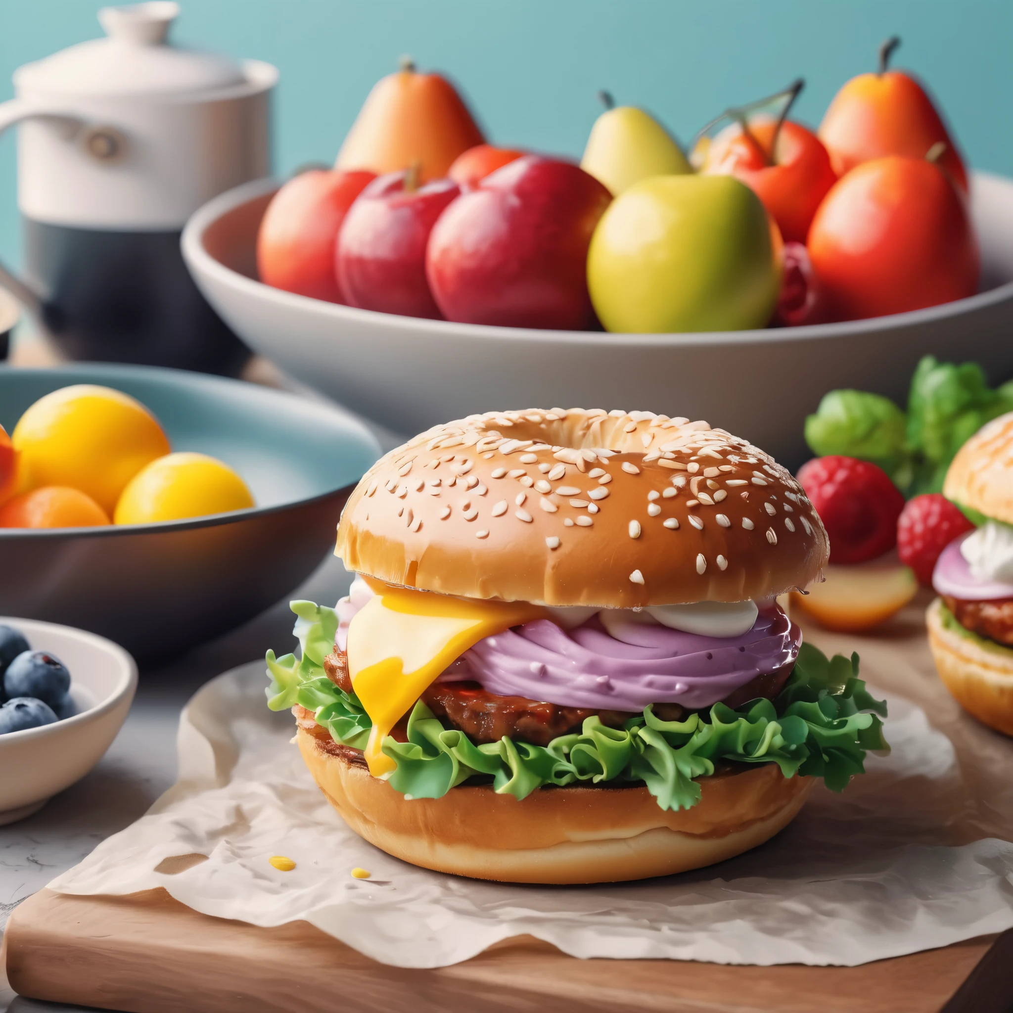 create an image demonstrating the style of ((Danish Pastel)) style, hyper realism, 8k high definition, vibrant colors, sharp focus, insanely detailed
