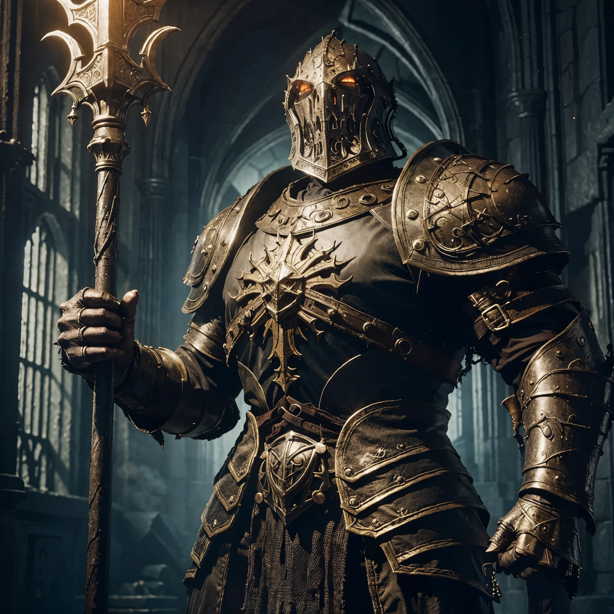 Dark atmosphere, grim fantasy, dnd, dungeons and dragons, dark souls