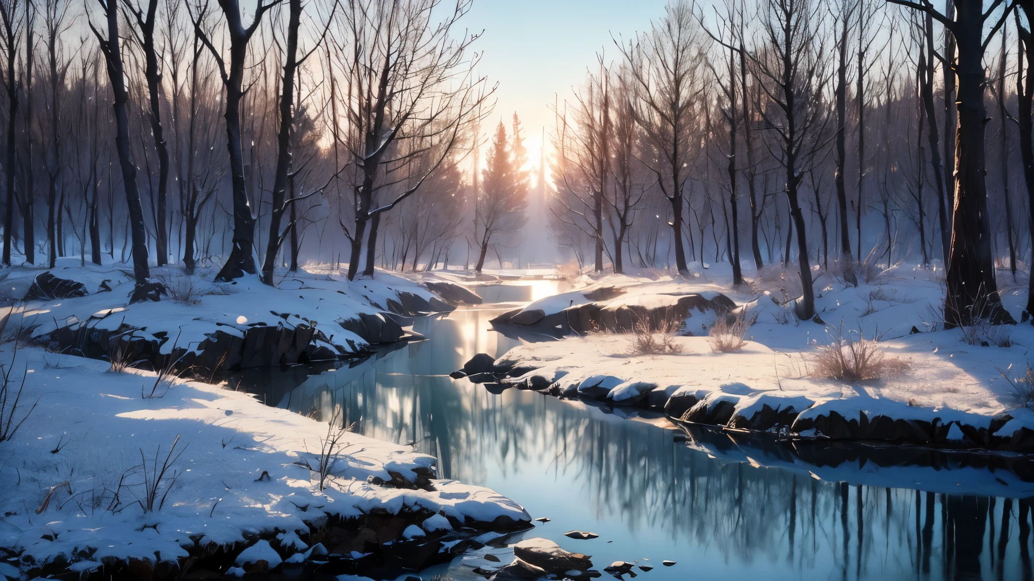 (best quality,4k,8k,highres,masterpiece:1.2),ultra-detailed,(realistic,photorealistic,photo-realistic:1.37),snow and ice,transparent frozen lake,graceful and fierce icy dragon,ready to take off, wide wing strokes,girl, black hair (Tifa Lockhard from final fantasy.18-year-old model) sitting by its paw,winter forest,portrait,landscape,ice sculptures,detailed dragon scales,reflections in the ice,crystal-clear water,deep blue tones,crisp and cold lighting,sparkling snowflakes,serene atmosphere,impressive ice formations,dramatic contrast,soft shadows,frozen breath,colorful sunset over the frozen lake