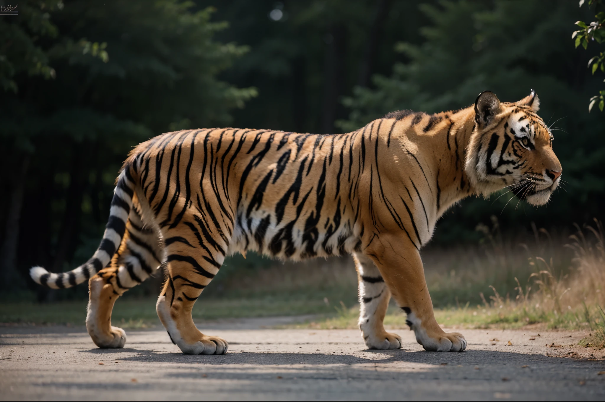 best quality,highres,ultra high resolution,masterpiece,realistic,extremely photograph,detailed photo,8K wallpaper,intricate detail, film grains),white background, Tiger)
