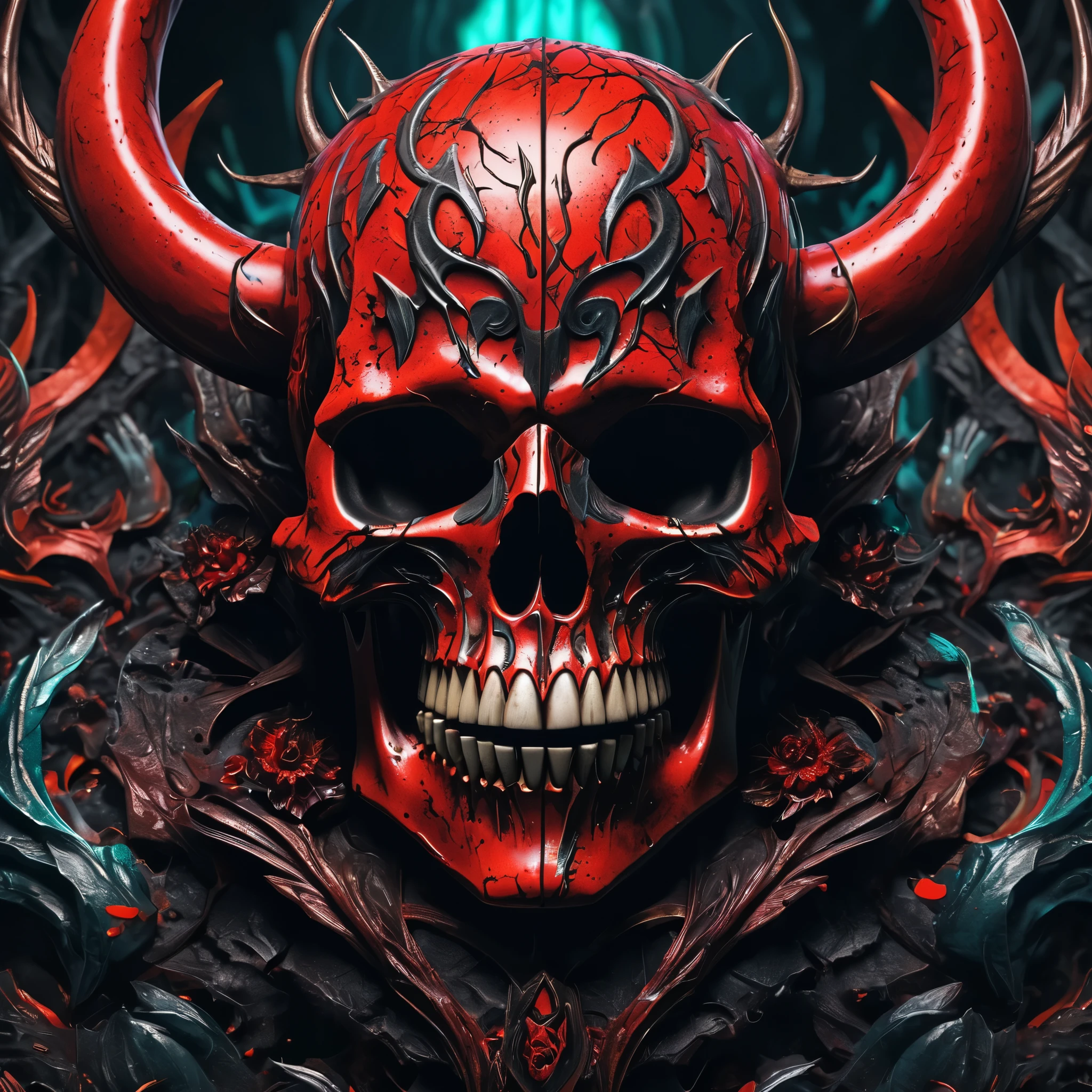 create an image demonstrating the style of ((Deathcore)) style, hyper realism, 8k high definition, vibrant colors, sharp focus, insanely detailed