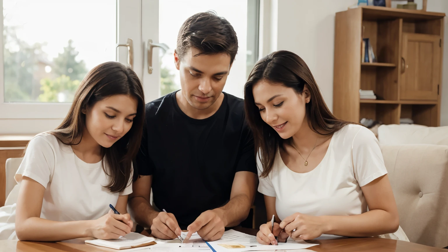 family, taking care of finances