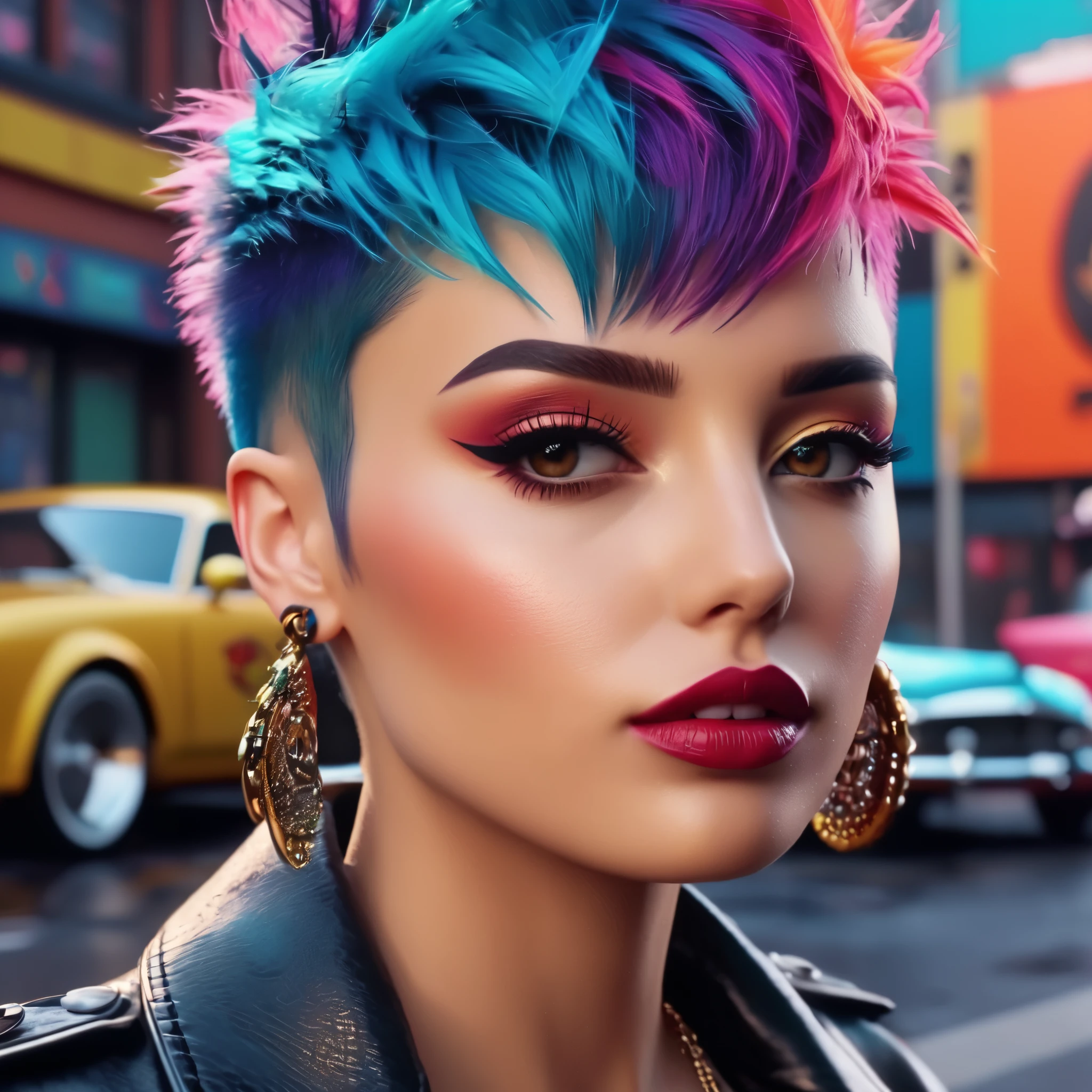 create an image demonstrating the style of ((DEcopunk)) style, hyper realism, 8k high definition, vibrant colors, sharp focus, insanely detailed