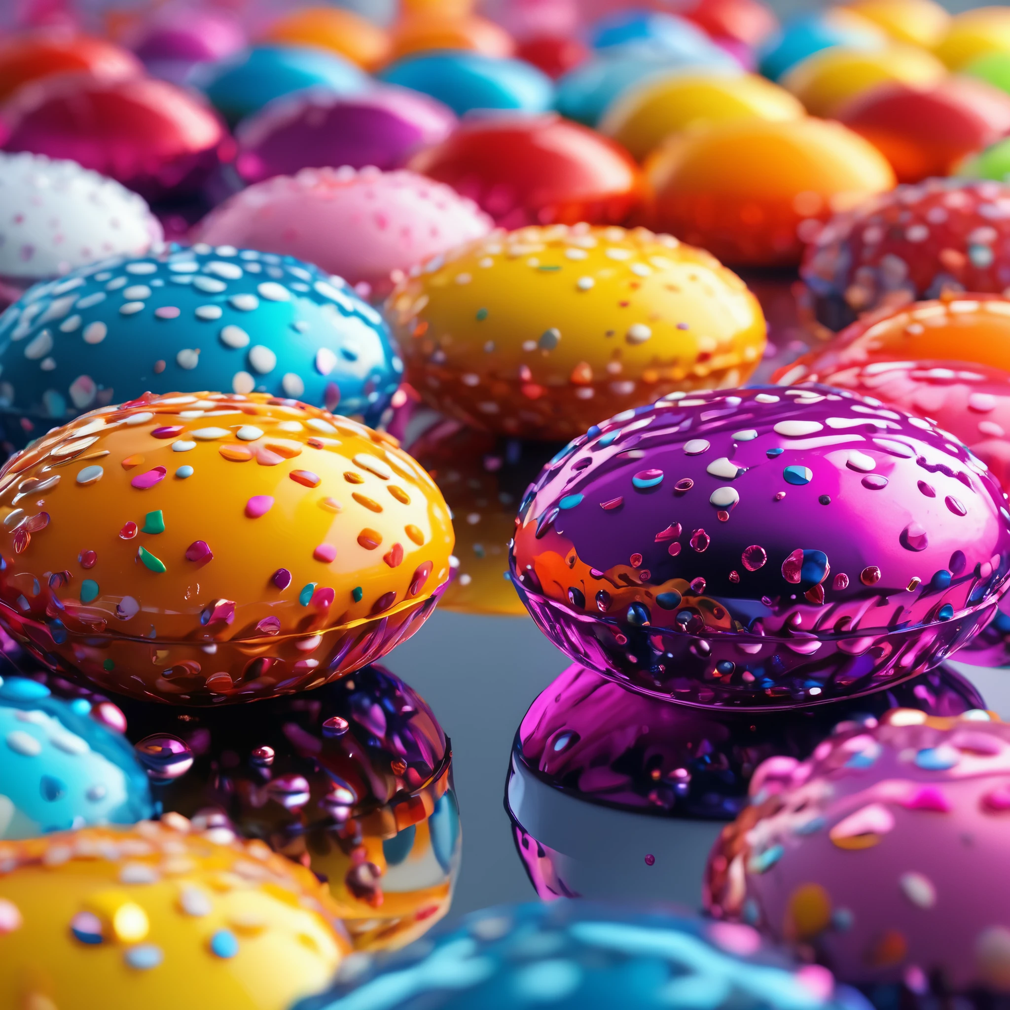 create an image demonstrating the style of ((Decora)) style, hyper realism, 8k high definition, vibrant colors, sharp focus, insanely detailed