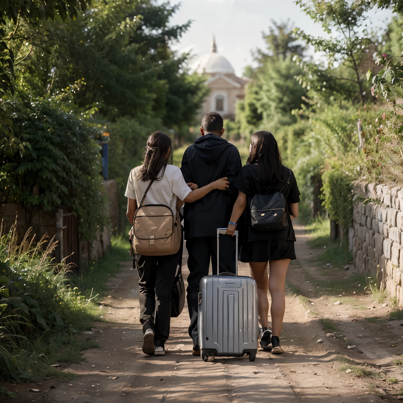 They carry their home in a suitcase along a blind migration path)) ((inmigrantes))