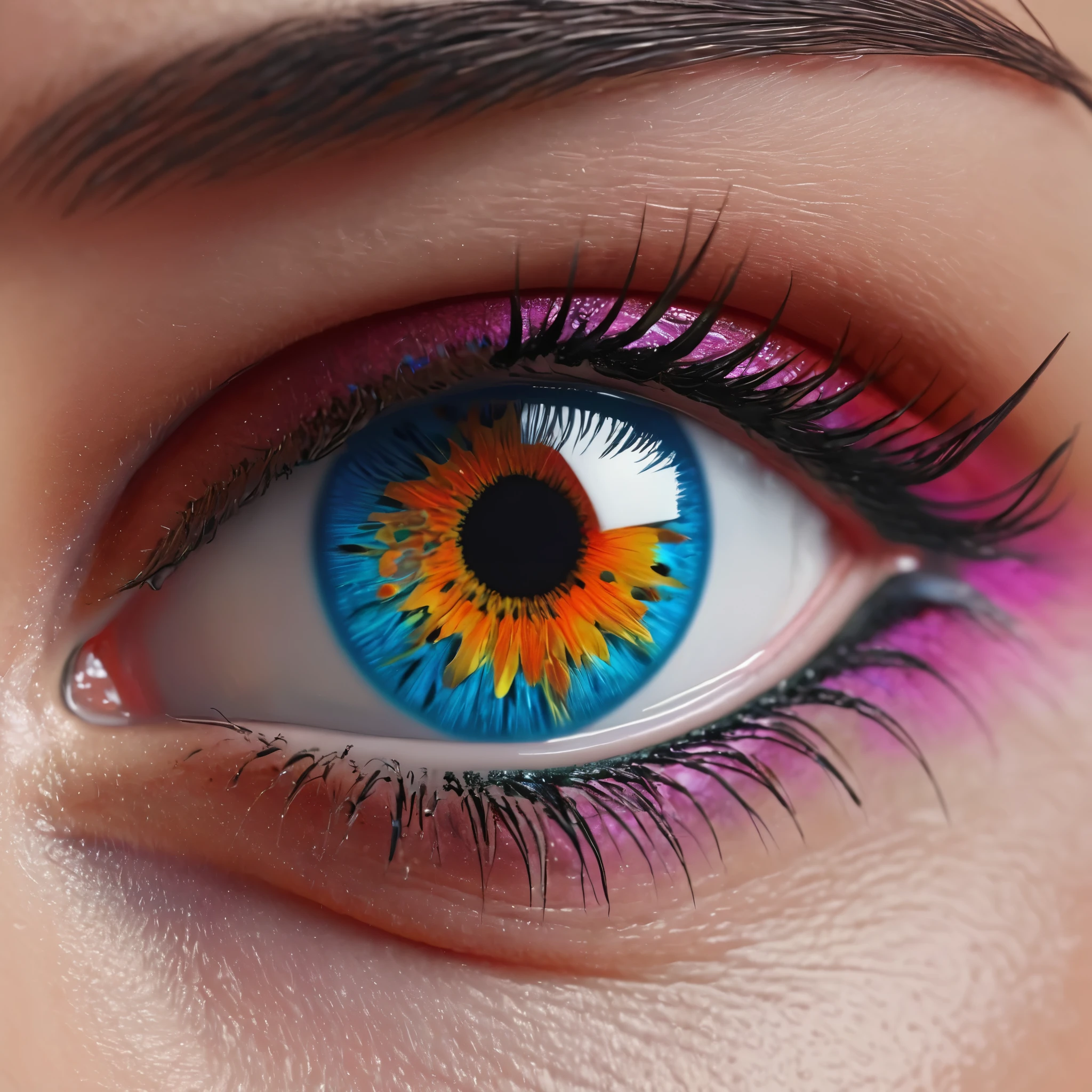 create an image demonstrating the style of ((Denpa)) style, hyper realism, 8k high definition, vibrant colors, sharp focus, insanely detailed