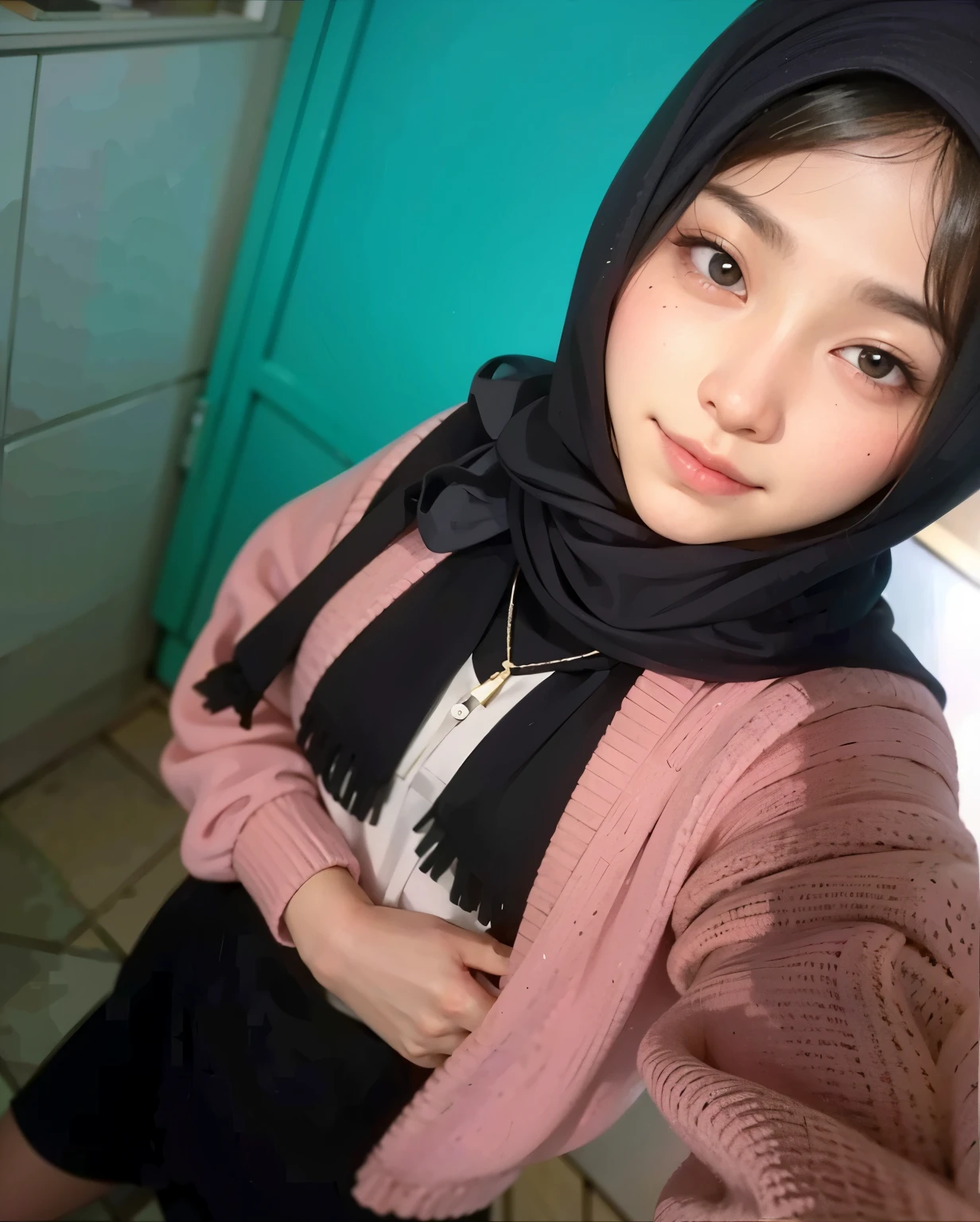 8K、RAW、lovey-dovey, Headscarf 