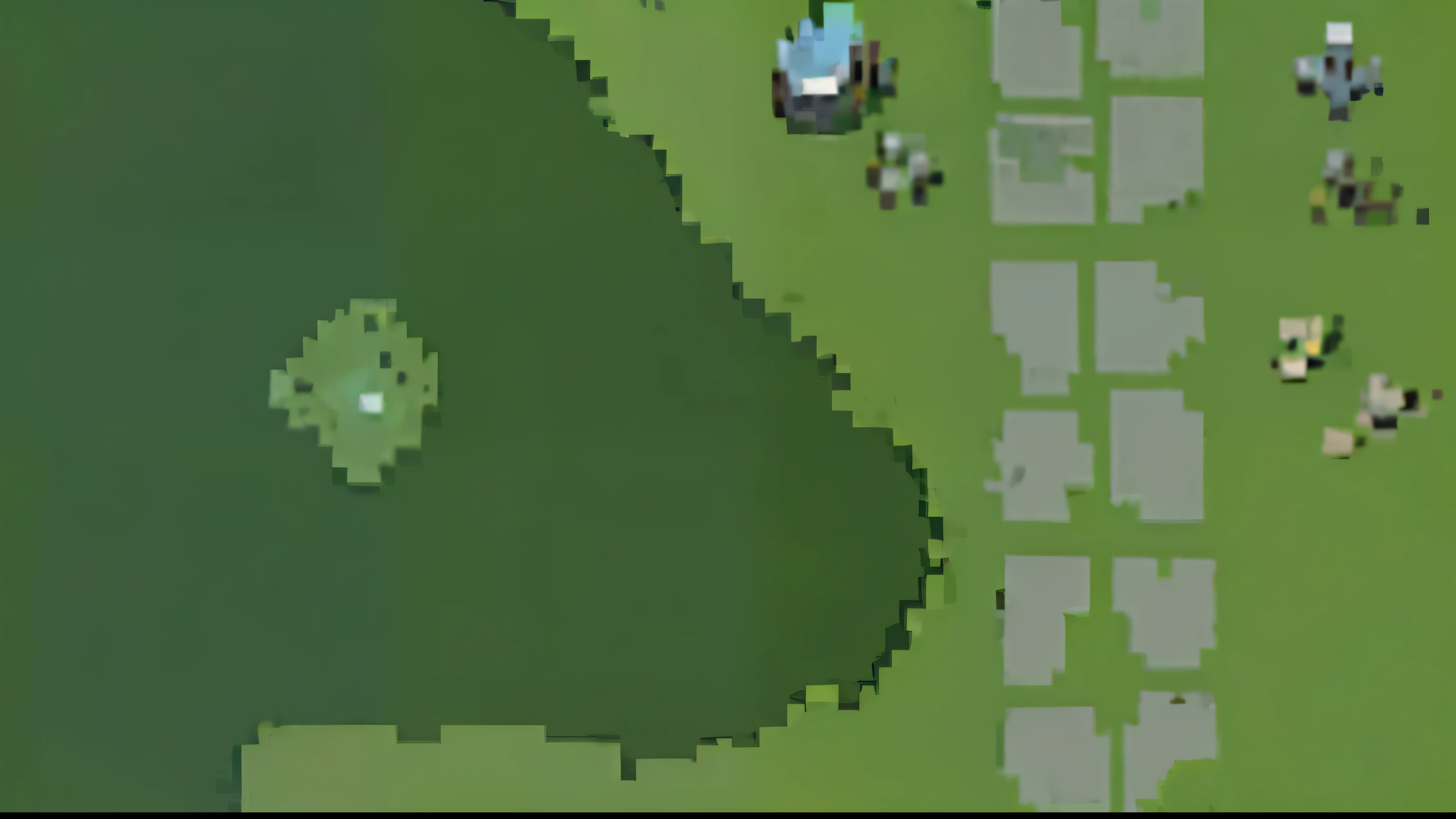 Small town pixel map close-up, video game texture, Game top down view, height map, supervisory, Top view, grassland, video game assets, grassy, Ultra-high pixel details, pond, In-game graphics, 2D depth map, zoom out very far, Detailed map, zoom out, Small lake