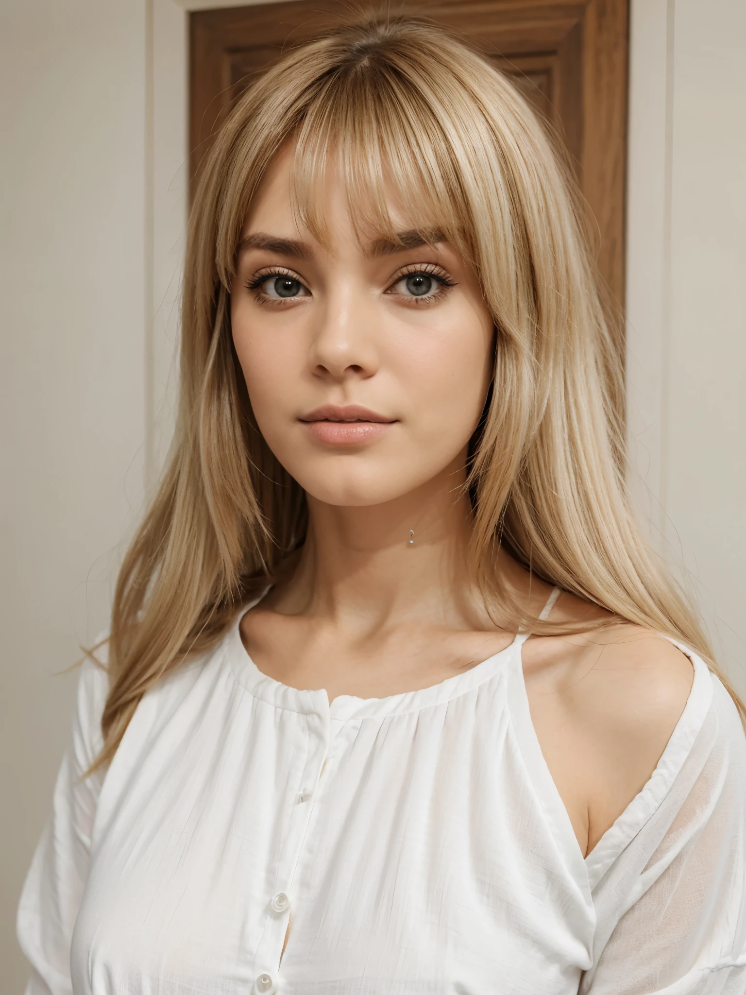 Blonde woman