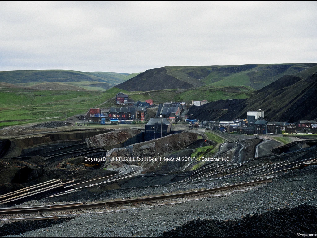 UK, coal mines, a piece of old history, highest image quality.