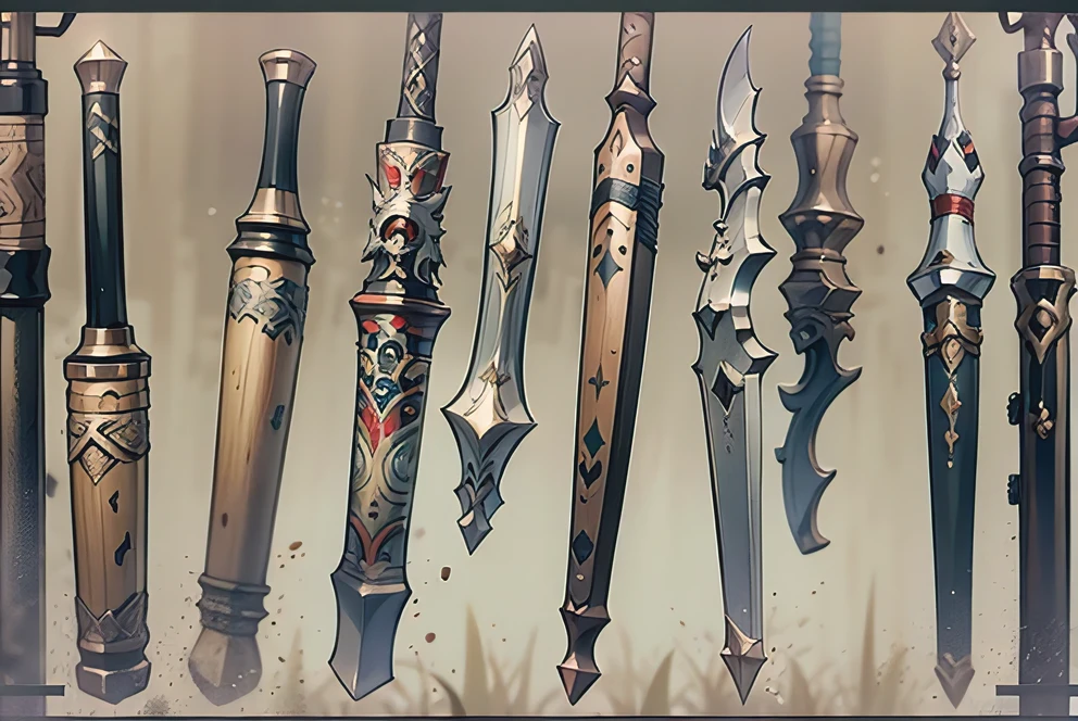 (((best quality))), (((masterpiece))), Weapons to be included in the Weapon Encyclopedia, 중국스타일 gon봉, baton weapon, gon, club, 쇠club, iron bat, blunt instrument