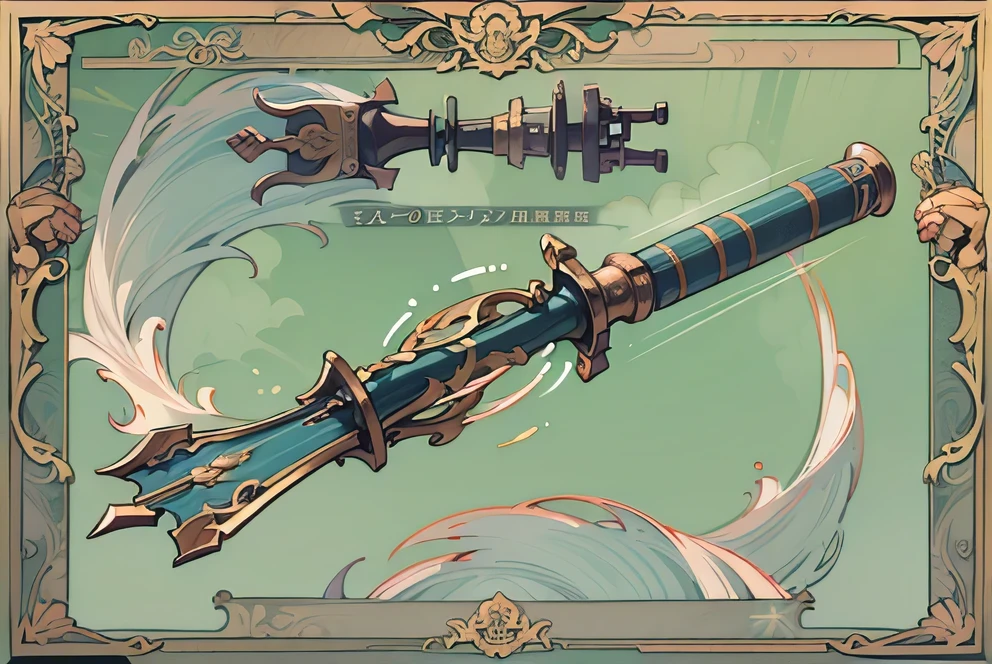 (((best quality))), (((masterpiece))), Weapons to be included in the Weapon Encyclopedia, 중국스타일 gon봉, baton weapon, gon, club, 쇠club, iron bat, blunt instrument, a striking weapon
