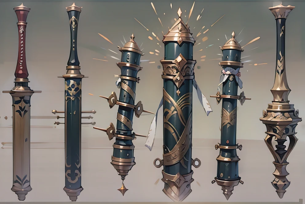 (((best quality))), (((masterpiece))), Weapons to be included in the Weapon Encyclopedia, 중국스타일 gon봉, baton weapon, gon, club, 쇠club, iron bat, blunt instrument, a striking weapon