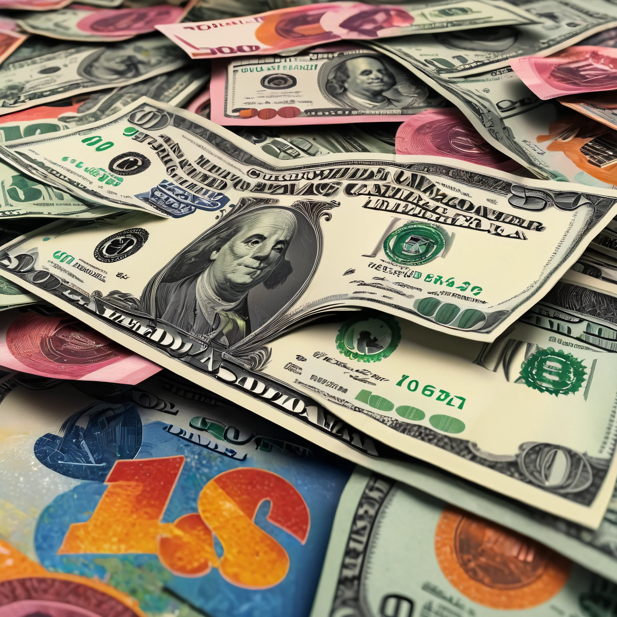 create an image demonstrating the style of ((Dollar Store Vernacular)) style, hyper realism, 8k high definition, vibrant colors, sharp focus, insanely detailed