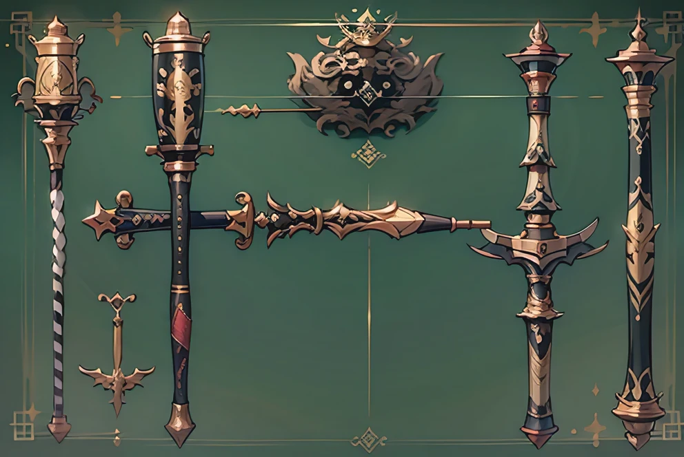 (((best quality))), (((masterpiece))), Weapons to be included in the Weapon Encyclopedia, 중국스타일 gon봉, baton weapon, gon, club, 쇠club, iron bat, blunt instrument, a striking weapon