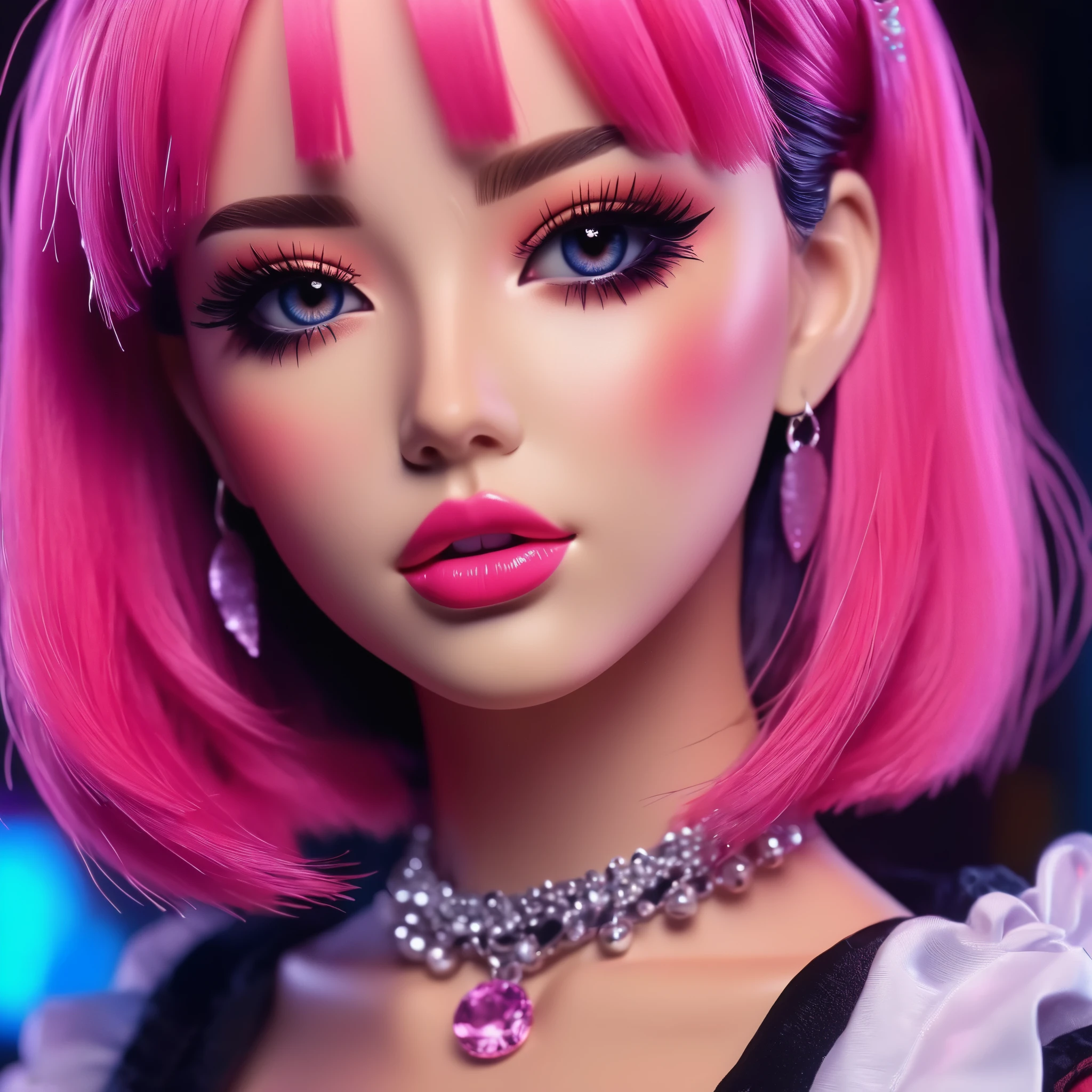 create an image demonstrating the style of ((Dollcore)) style, hyper realism, 8k high definition, vibrant colors, sharp focus, insanely detailed