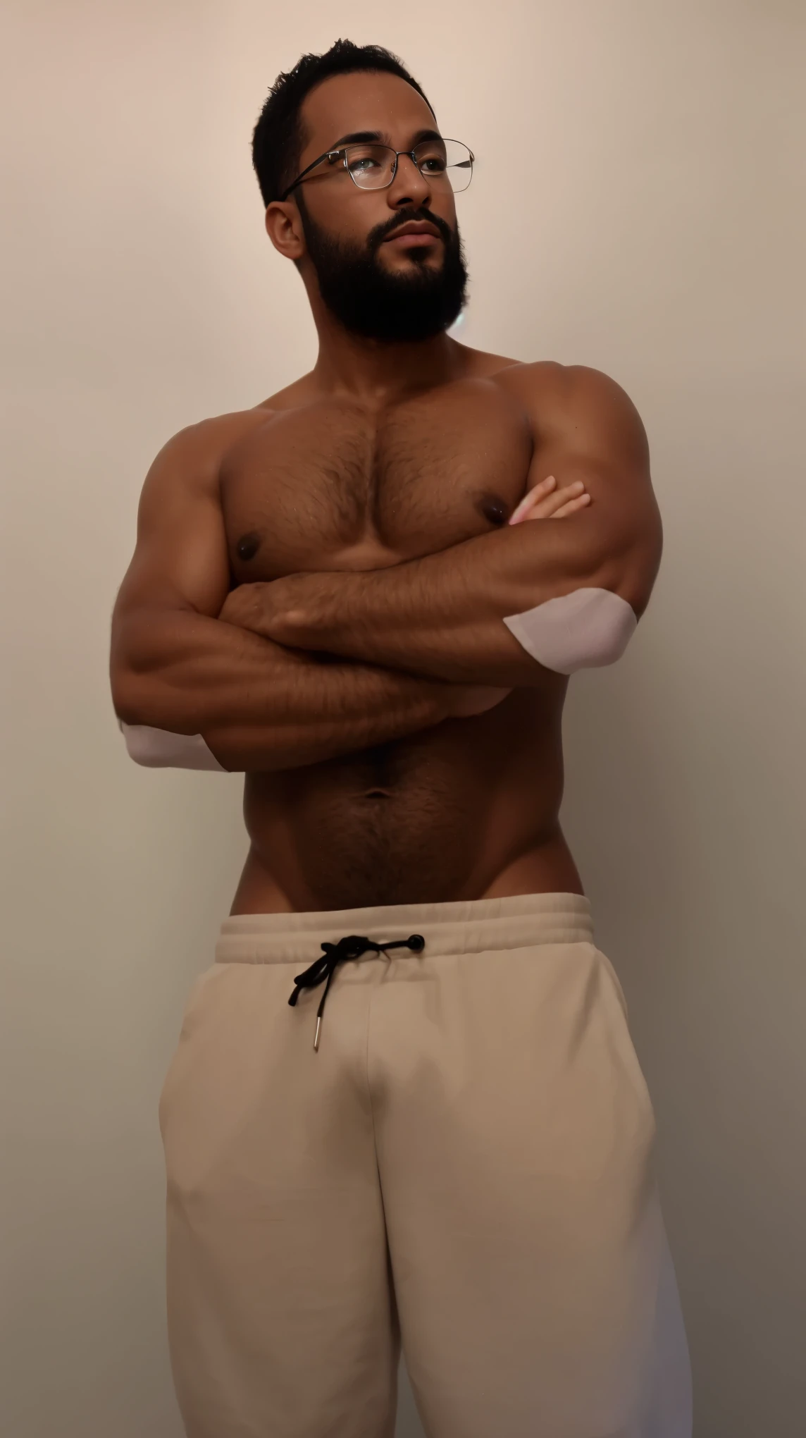 Deixe essa foto em 4k e defina os musculos