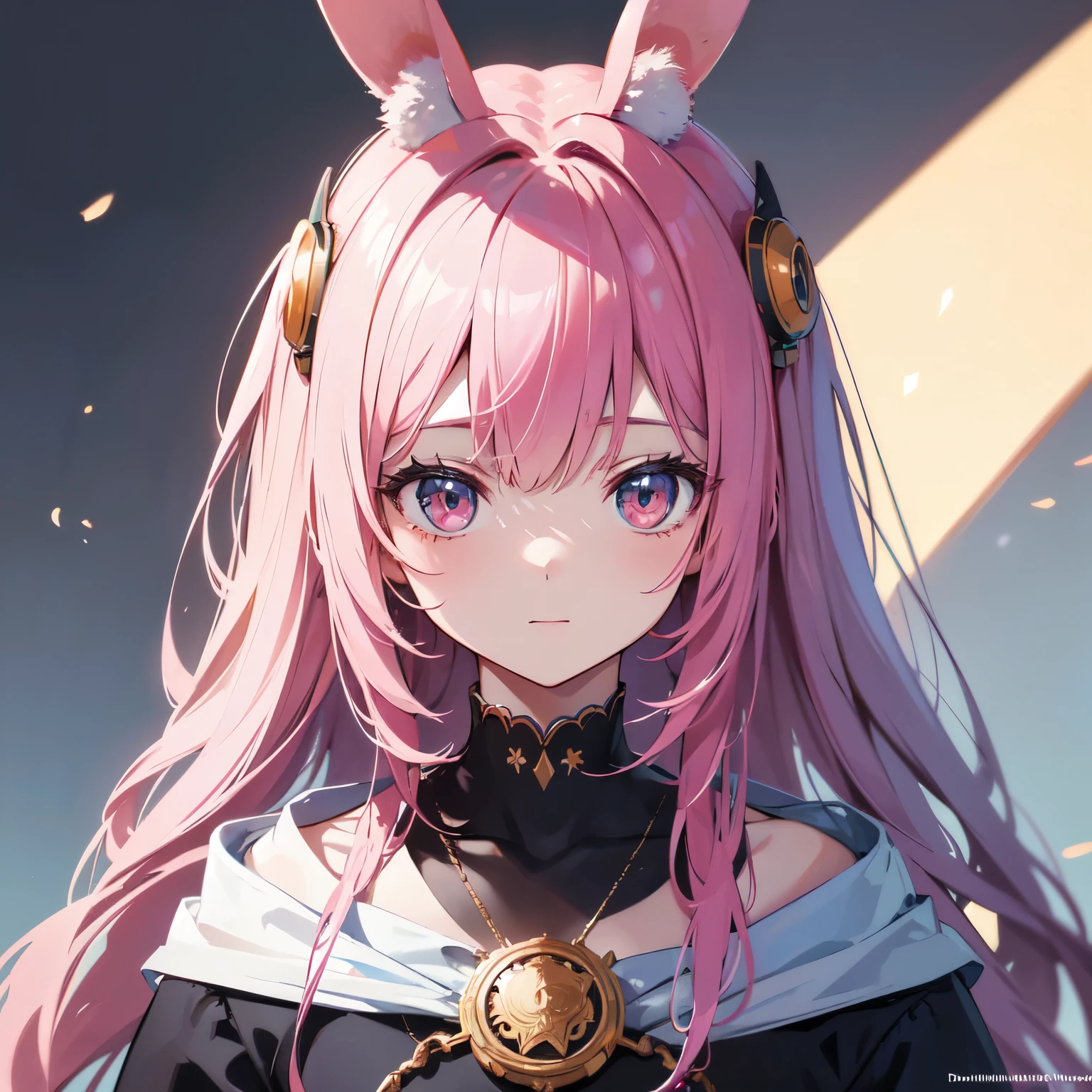 portrait of a cute (dicuki:1.1) as a (rabbit:0.9), digital art , trending artstation, 4k, high detail