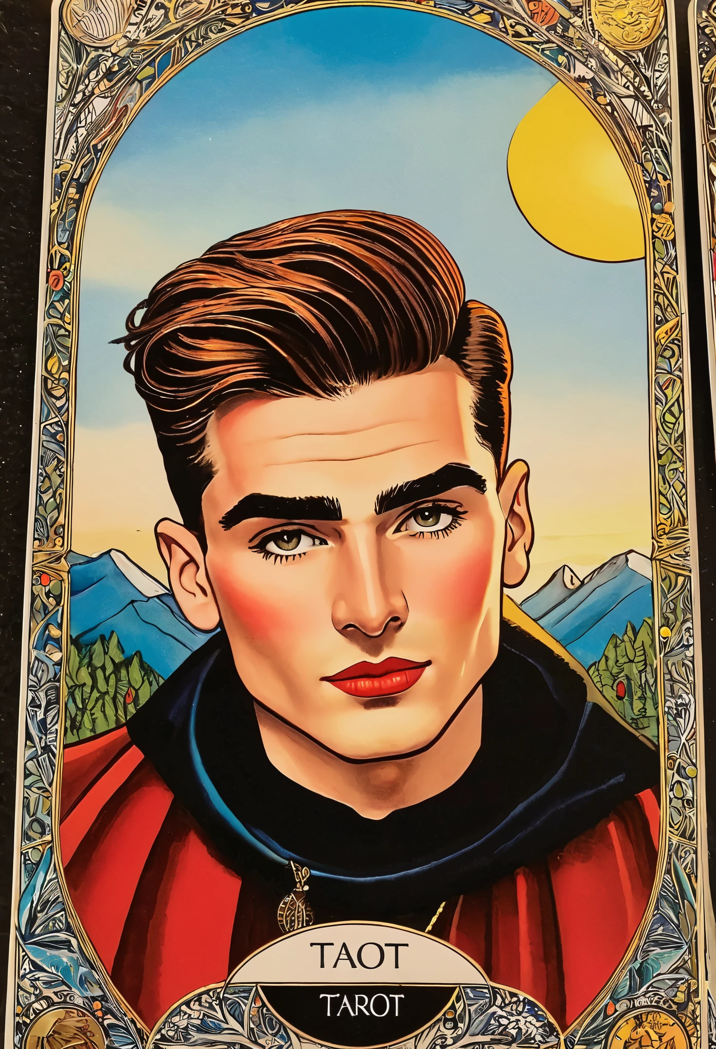 Boy brow magic tarot