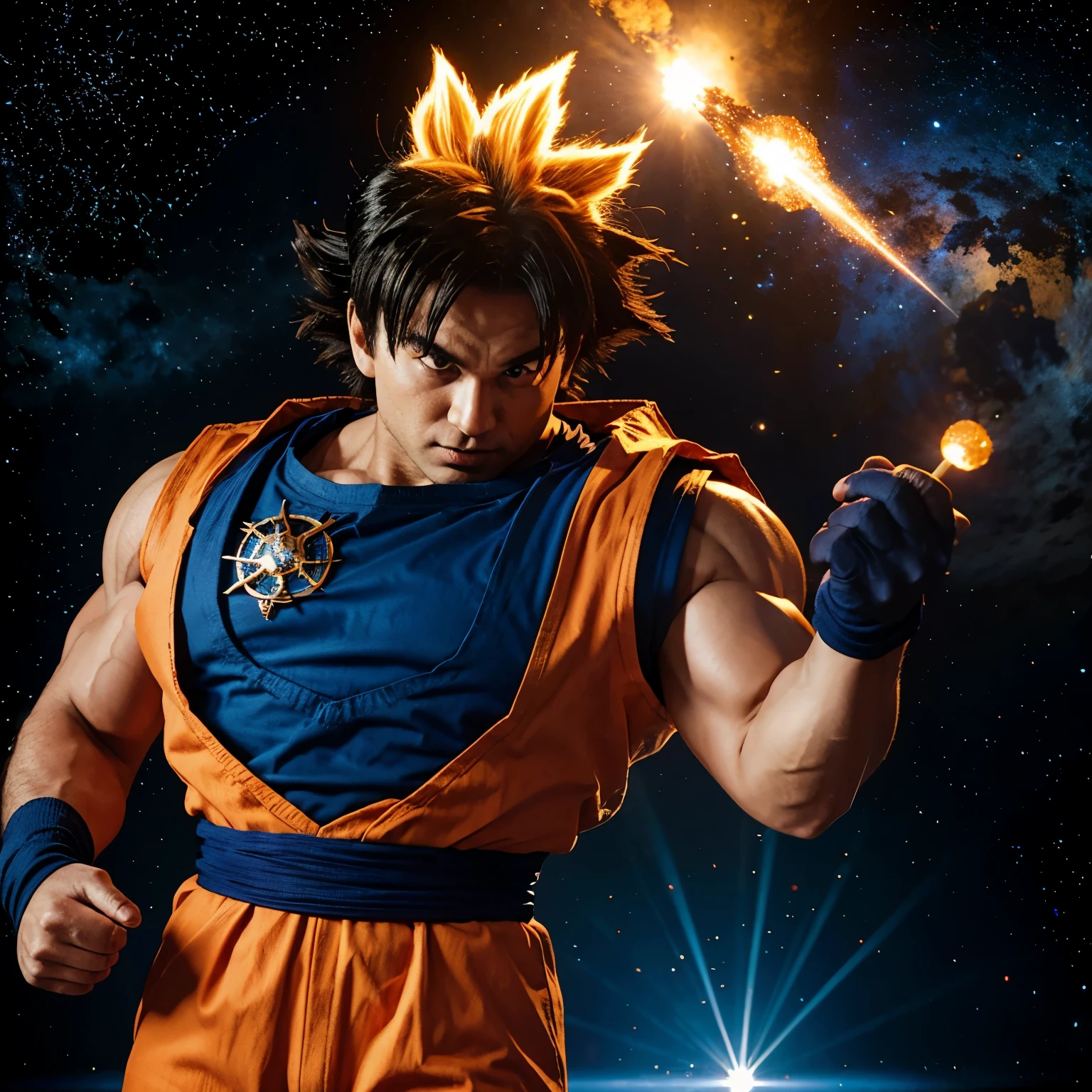 Goku space marine