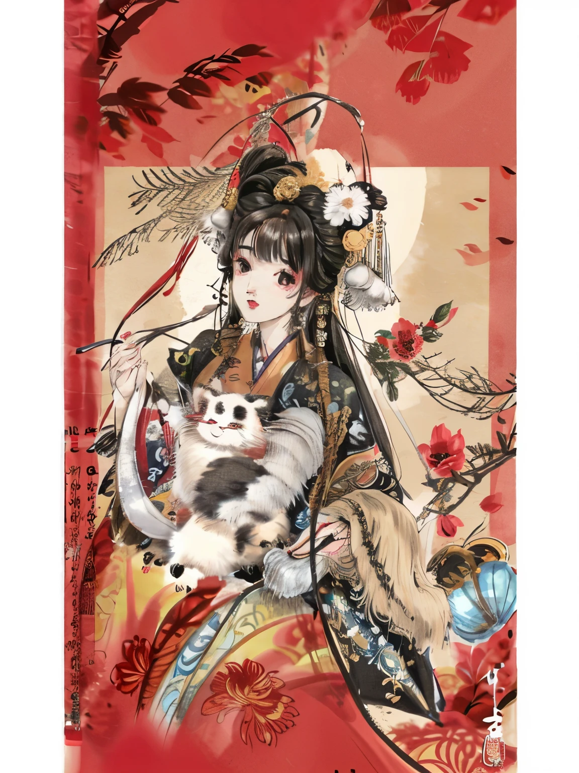 Zhang Fei,Sichuan Mianzhu New Year Pictures