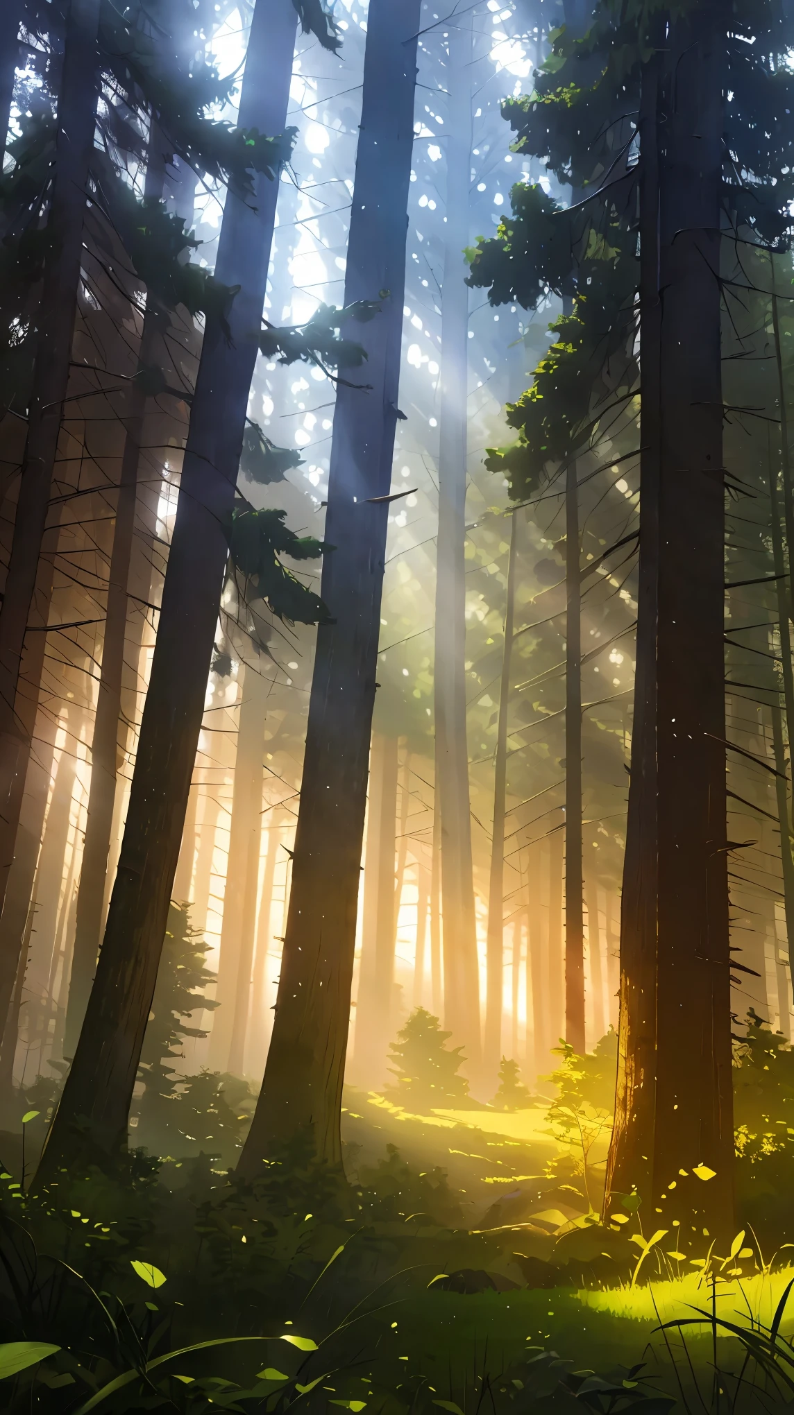 (best quality,4k,8k,highres,masterpiece:1.2),ultra-detailed,(realistic,photorealistic,photo-realistic:1.37),mysterious,serene,ethereal,foggy morning,mystical forest,enchanting sunlight,fresh,poetic,forest,ethereal light rays,peaceful atmosphere,tranquil,magical,morning mist,divine,serene landscape