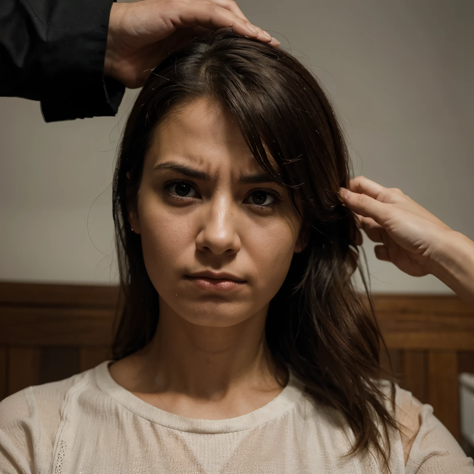 Can you generate an image of disappointment and overcoming that situation?