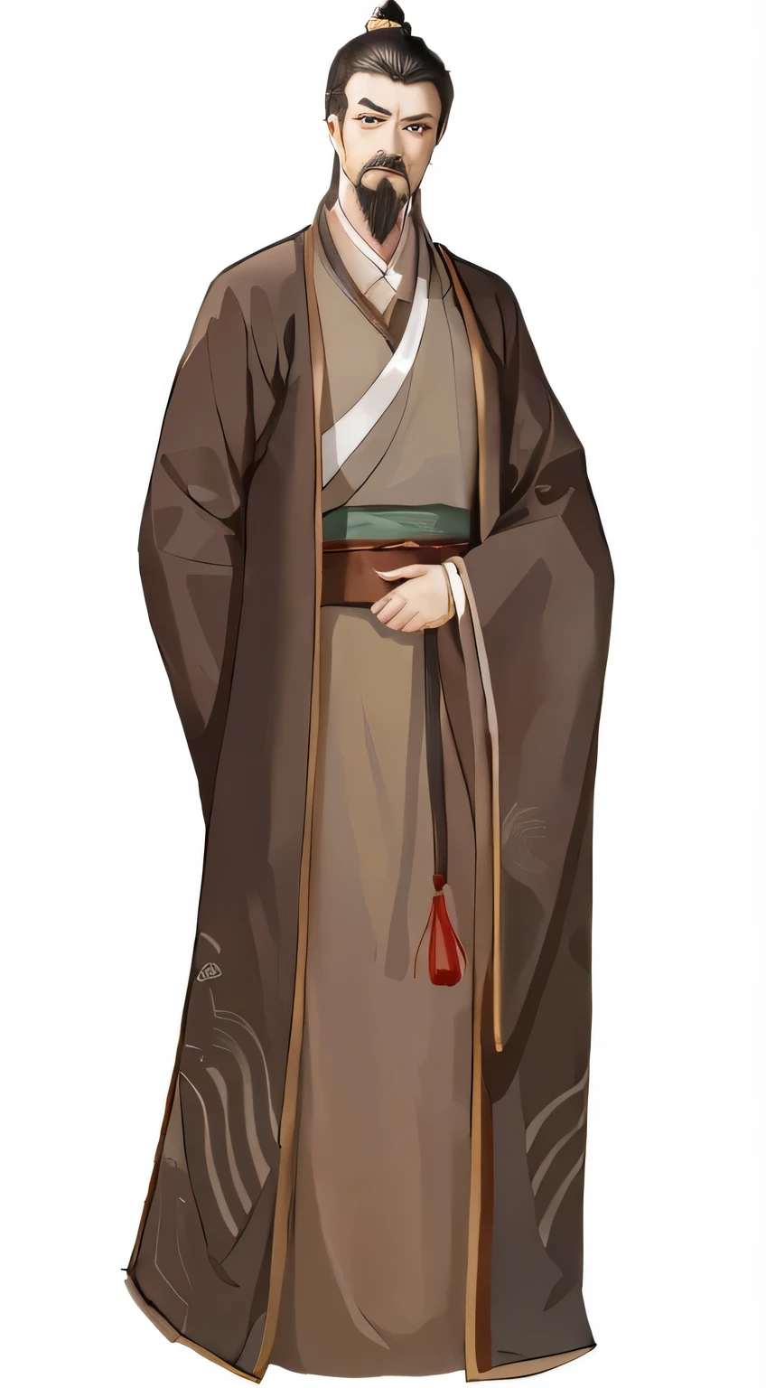 Ancient中国风,中國Ancient服飾,middle aged male,A man with a mustache,Ancient,ethnic style,