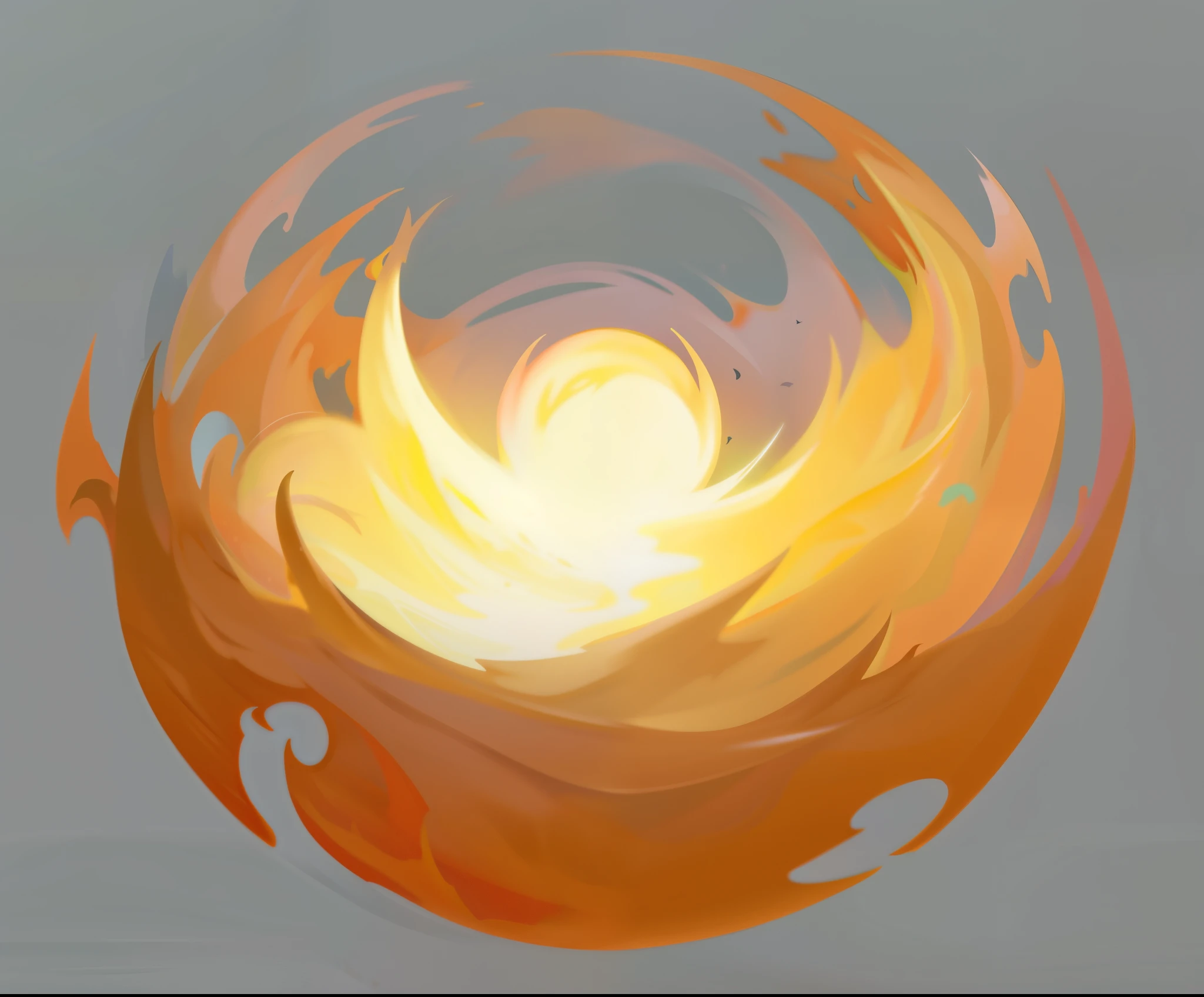 background effects , fire glow