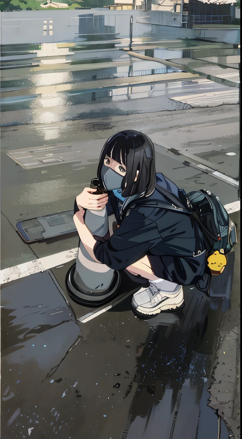  Inio Asano&#39;s illustration、High resolution、highest quality、8k、
