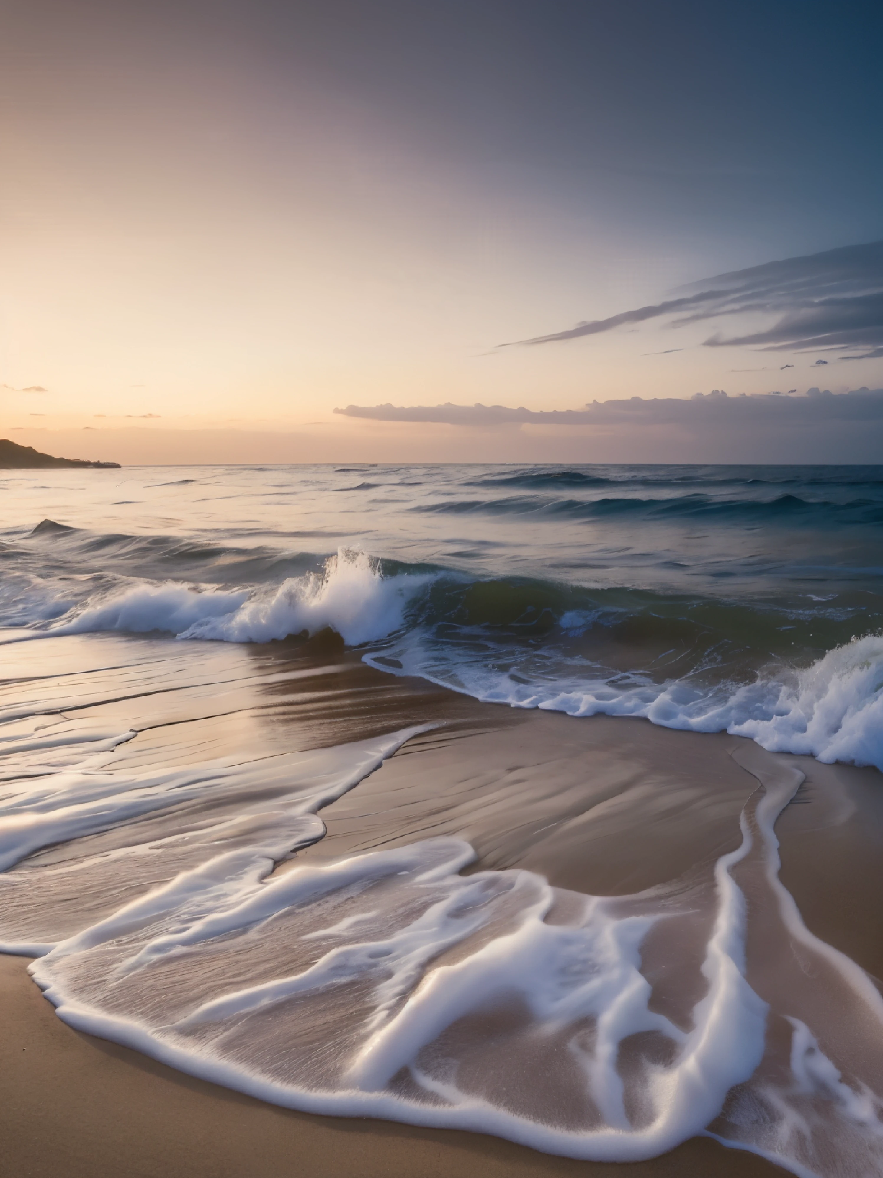 waves crashing