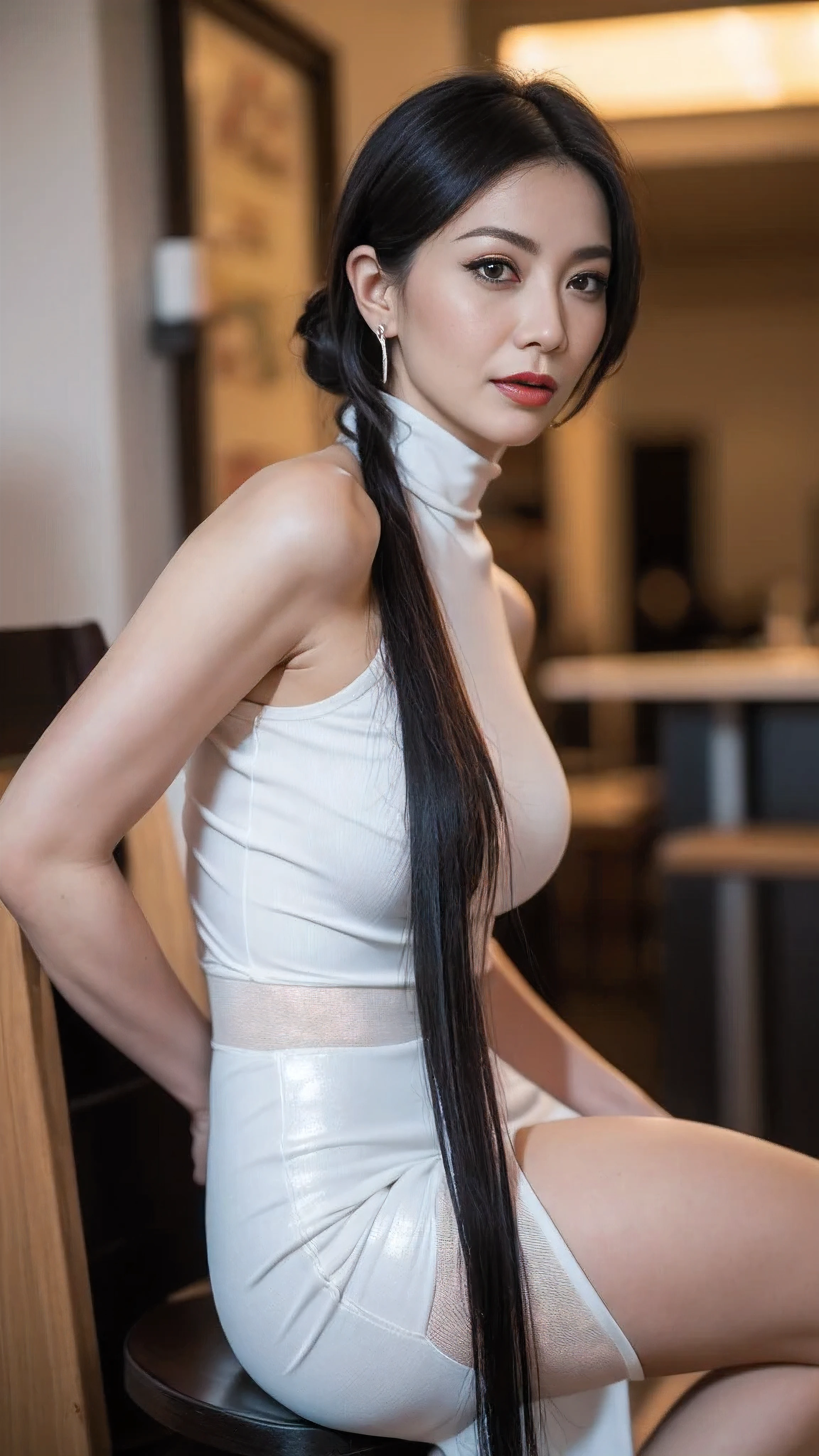 very very far,Booth photos,Greasy garter fishnet spots,an asian japanese woman,65 years old,big eyes,Elegant temperament Elegant temperament,巨大的big breasts,巨大的big breasts下垂,巨大的big breasts下垂(masterpiece:1.2, best quality), actual, (real picture,45 years old, intricate details, depth of field,High neck clothes), careful, The content is very detailed, This is a perfect face, Perfect body, large model, mature woman, High, Leg length, Greasy suspender pantyhose,pause black,Tight reflective knit skirt,High heel,natural background,Bokeh,long eyelashes,深色eye shadow,Apply lipstick,Her face is heavily made up,Very detailed,standing outdoors,full-body shot,High heel, an asian japanese woman,High neck golden dress,65 years old,big eyes,Elegant temperament Elegant temperament,best quality), actual, (real picture,65 years old, 还有错综intricate details, depth of field内容Very detailed, This is a perfect face, Perfect body, large model, mature woman, High, Leg length, ,High heel,standing outdoorss,Bokeh,long eyelashes,深色eye shadow,涂lipstick,Her face is heavily made up,Very detailed,Middle-aged women,cosmetic, (lipstick: 1.1), (Eyeliner: 1.2), mascara, eye shadow, curly, ear nipple ring, necklace, Black greasy pantyhose, There are wrinkles at the corners of the mouth,Long-legged pantyhose,Greasy reflective pantyhose,big breasts,Black,High heel,远距离full-body shot,outdoor,Highly detailed 8k wallpaper), 8k,best quality, masterpiece, ultra high resolution,(lifelike:1.4), original photo, sharp focus, detailed, dramatic, exquisite beautiful woman, (tall and straight:1.1), (No), (droopy giant:1.1), (Fat Evil Goddesetallic high-leg turtleneck dress miniskirt:1.0),(turtleneck slim fit skirt),(Transparent metallic miniskirt ), half butterfly earrings, 双环necklace, (:1.05), (65 years old, : 1.4), cosmetic, (lipstick: 1.1), (Eyeliner: 1.2), mascara, eye shadow, Long curly hair, dynamic angle, (red lips)nice graphics, 大Leg length,Black Greasy reflective pantyhose,current employer,spectacular view, Show your whole body in the big city,