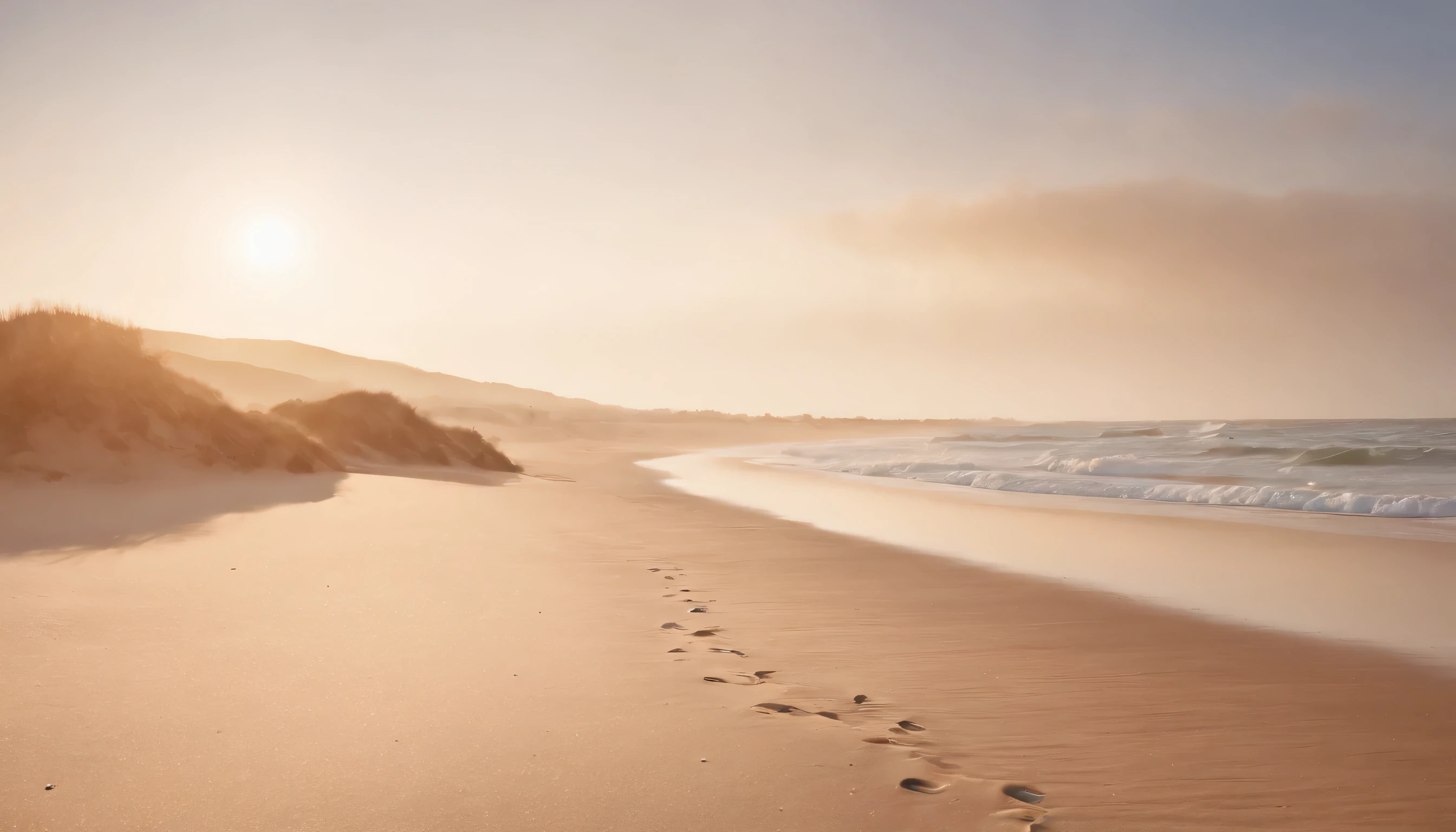 (Highly detailed CG Unity 8k wallpaper、masterpiece、highest quality、Super detailed)、(best lighting、best shadow、very delicate and beautiful)、highest quality、8k、Detailed facial depiction、masterpiece、highest quality、clear image quality、
The golden sands and crystal clear coastline of the Algarve。