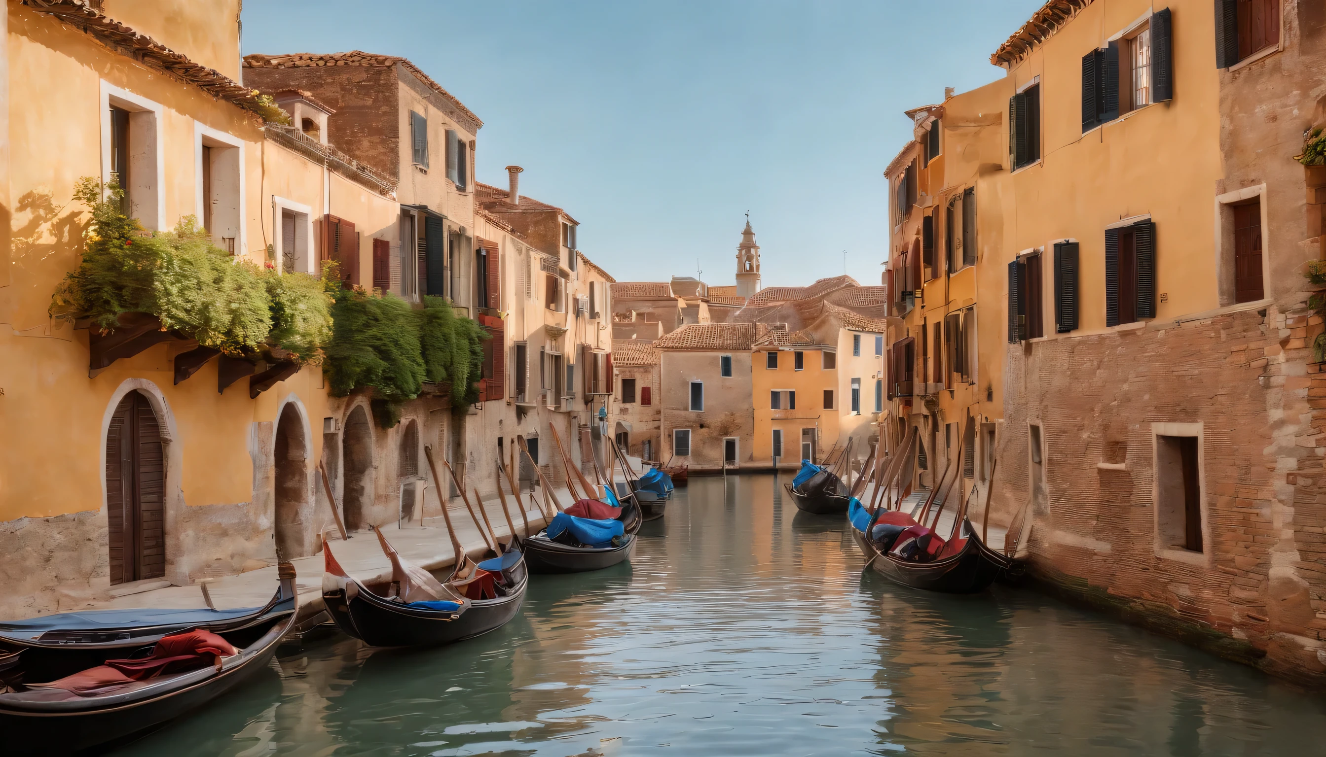 (Highly detailed CG Unity 8k wallpaper、masterpiece、highest quality、Super detailed)、(best lighting、best shadow、very delicate and beautiful)、highest quality、8k、Detailed facial depiction、masterpiece、highest quality、clear image quality、
Pottery town in the Azulejos region、Aveiro aqueduct and canal landscape in Venice。