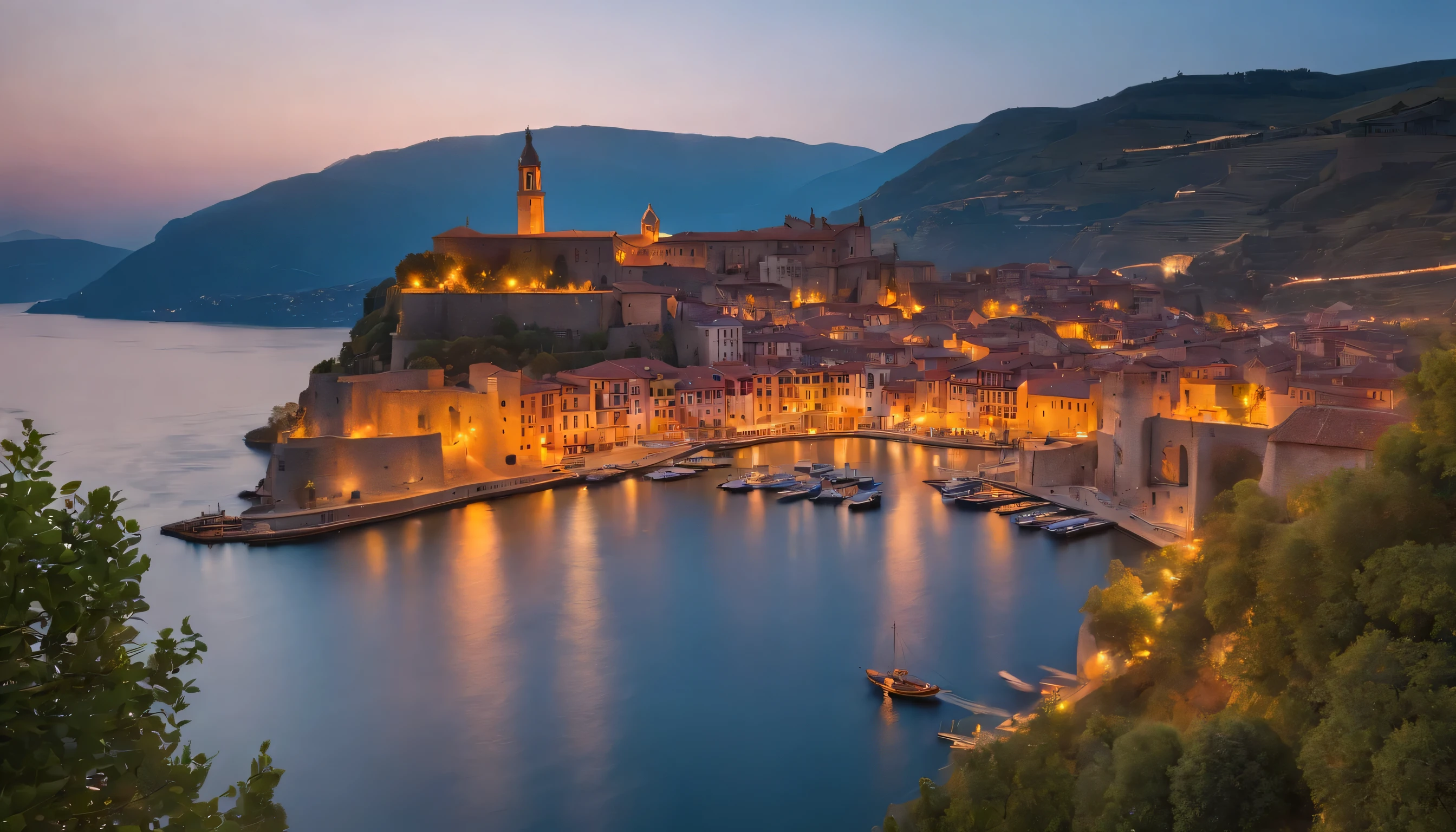 (Highly detailed CG Unity 8k wallpaper、masterpiece、highest quality、Super detailed)、(best lighting、best shadow、very delicate and beautiful)、highest quality、8k、Detailed facial depiction、masterpiece、highest quality、clear image quality、
port's wine cellar along the Douro River and the colorful port cityscape。
