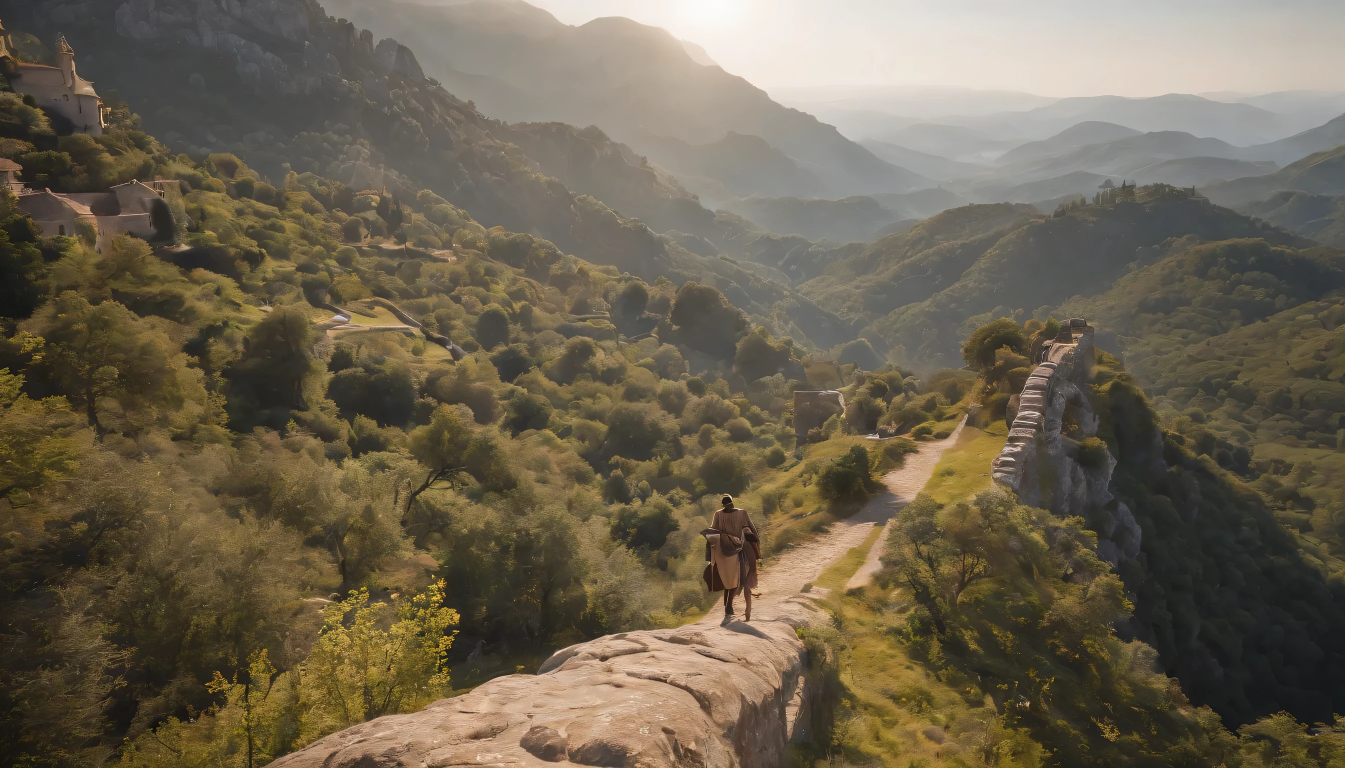 (Highly detailed CG Unity 8k wallpaper、masterpiece、highest quality、Super detailed)、(best lighting、best shadow、very delicate and beautiful)、highest quality、8k、Detailed facial depiction、masterpiece、highest quality、clear image quality、
mountains of sintra mountains々々and magnificent natural scenery。