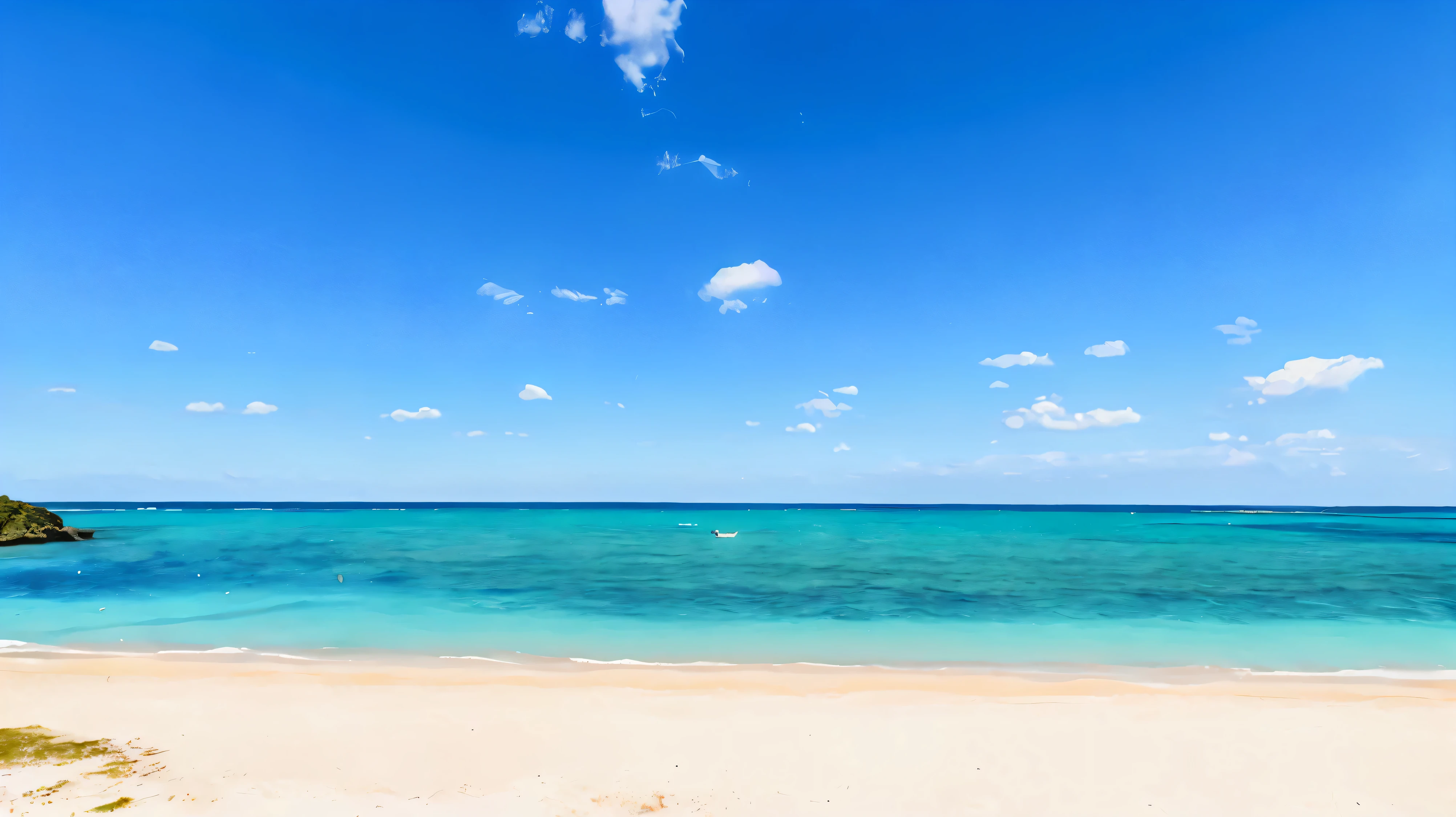 透き通った青い海と白いsandy beachが広がるビーチの眺め, clear blue water, carribean turquoise water, crystal clear blue water, turquoise water, okinawa japan, white sandy beach, breath-taking beautiful beach, turquoise sea, azure water, crystal clear sea, Calm sea and beach background, sandy beach, beautiful beach, カリブ海の白いsandy beach