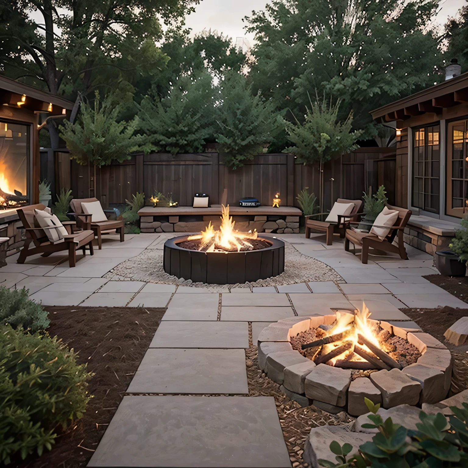 GENIUS Backyard Landscaping Hacks to Make Your Neighbors JEALOUS Cozying Up by the Fire