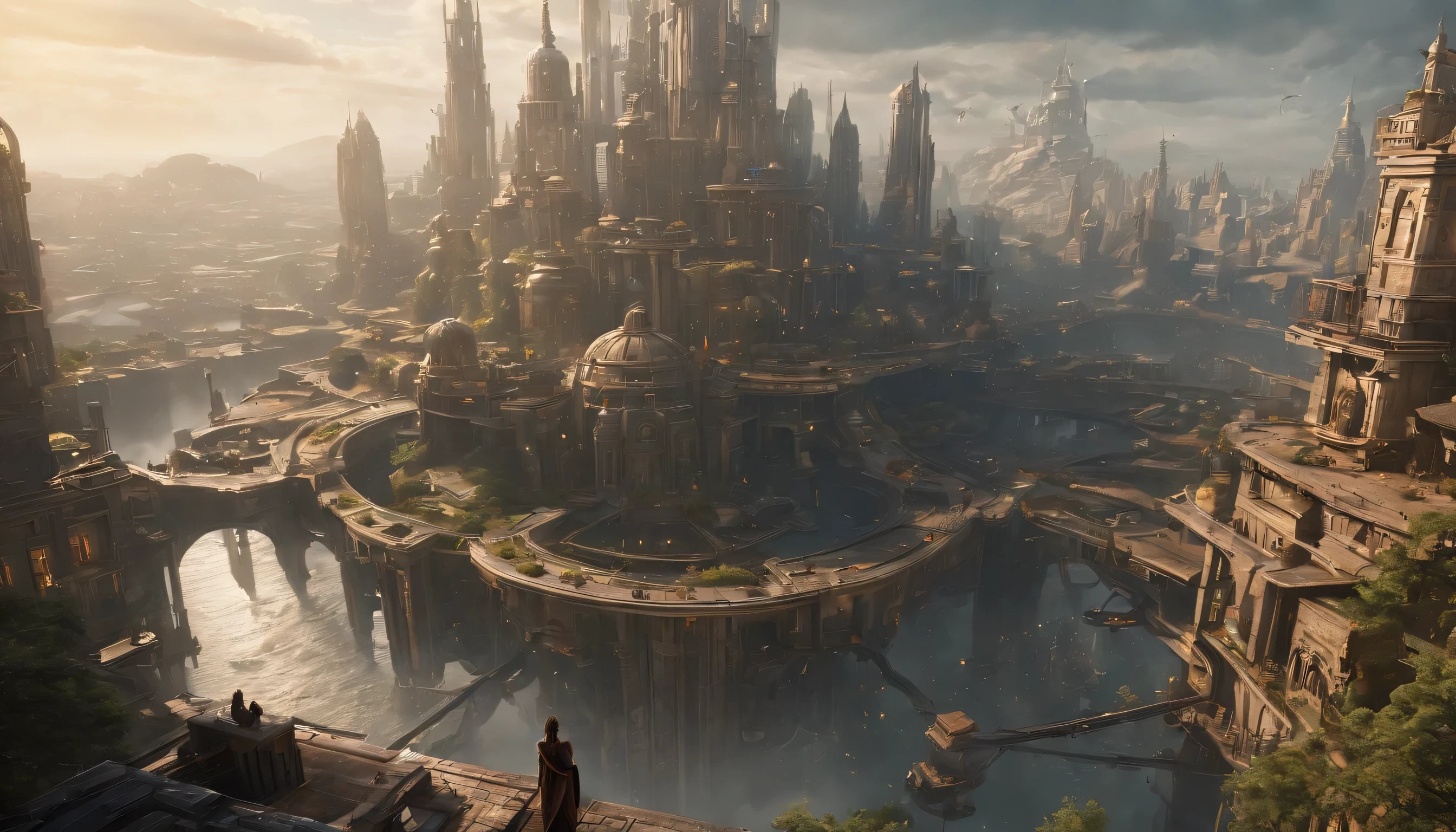 Fantasy Art, ultra wide-shot, Painting, Detailed , deviantart, contest winner, Concept art, , tim hildebrandt, Fantasy, ((((cyberpunk City)))) , , Night time , , fantastic realism, art stations ,, Style of Adrianus Eversen ,Not aesthetic architecture, Movie Still,Greg Rutkowski, Creates a landscape reminiscent of an Inception movie, A place where reality becomes a labyrinth of changing architecture and gravity-defying landscapes. Embrace the surreal and mind-bending nature of the concept, Create a scene that challenges perception. Using intricate details and dynamic design、Immerse the viewer in a world where the laws of physics are rewritten. Depicts the sense of awe and disorientation evoked by the Inception film.Minced meat
