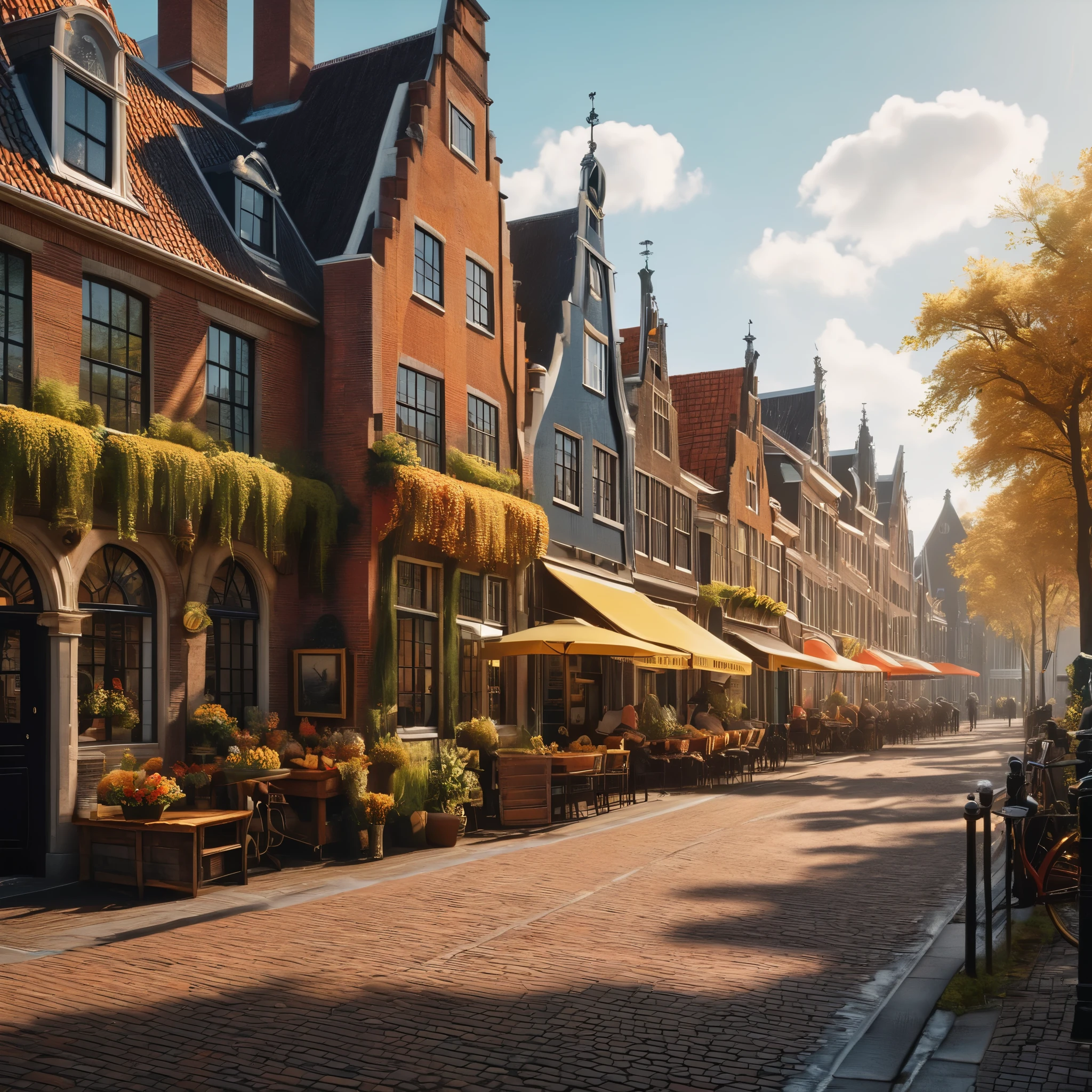 create an image demonstrating the style of ((Dutch Golden Age)) style, hyper realism, 8k high definition, vibrant colors, sharp focus, insanely detailed