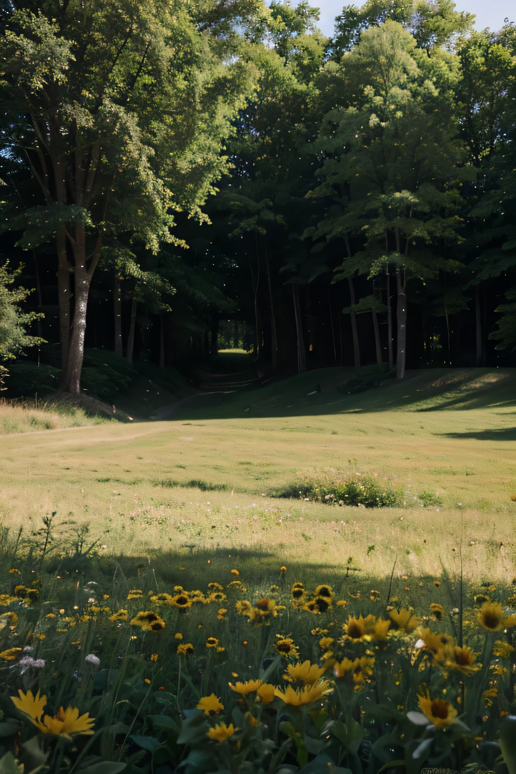 virtueller Hintergrund, Naturally, Fotorealistisch, wiede fields, summer, sonnig, See, offen