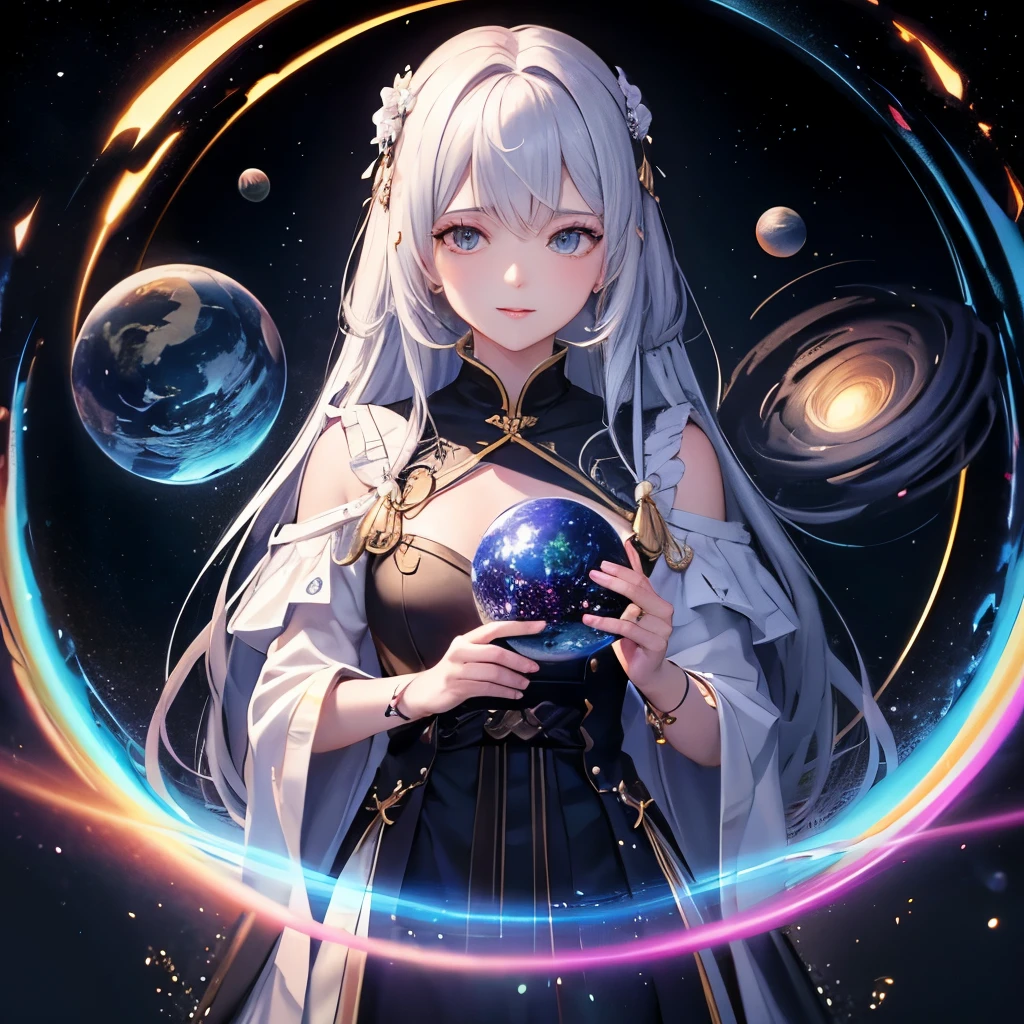((highest quality、masterpiece、Beautiful finish、normal body、A body without defects、5This finger))、Milky Way、big bang、Black Hole、Cesar、creation and destruction、creation myth、Tian Yuan breakthrough、plural world、Beyond time、forth dimension